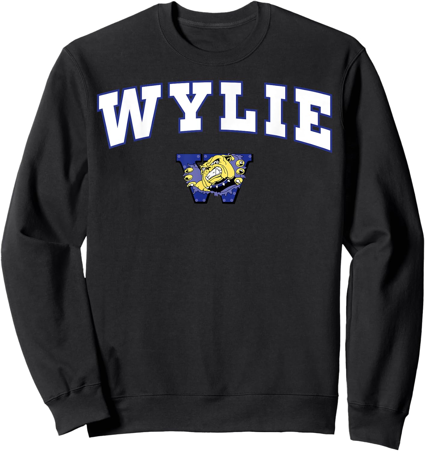 Wylie High School Bulldogs C2 Sweatshirt - Sweatshirt | Black