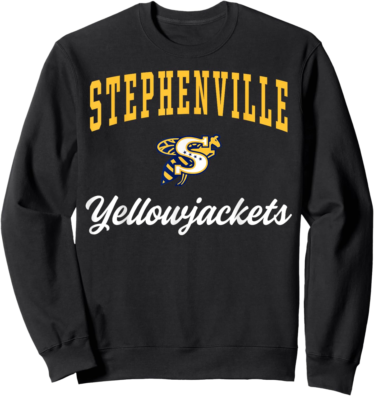 Stephenville High School Yellowjackets C3 Sweatshirt - Sweatshirt | Black