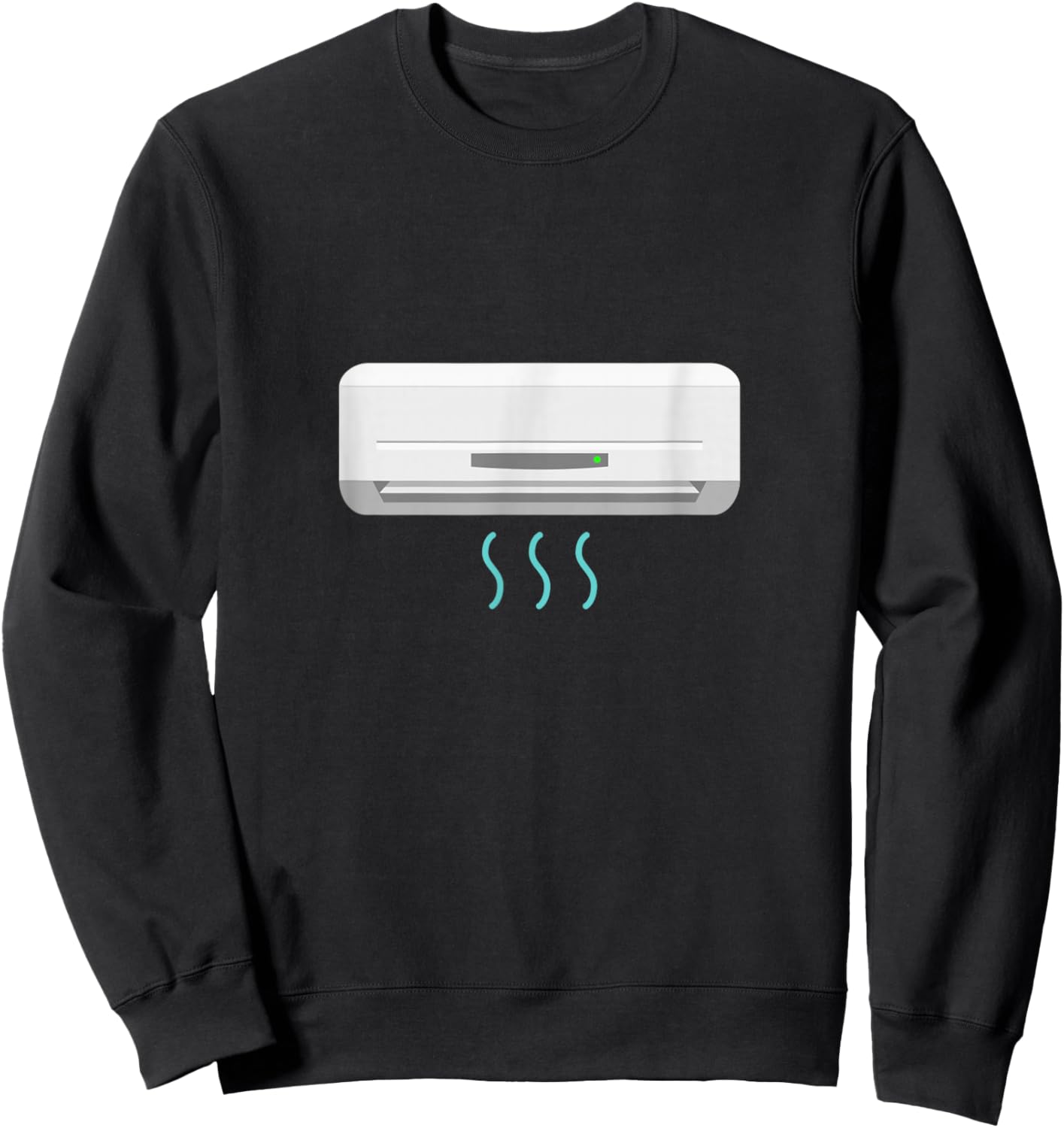 Air Conditioning Unit Sweatshirt - Sweatshirt | Black