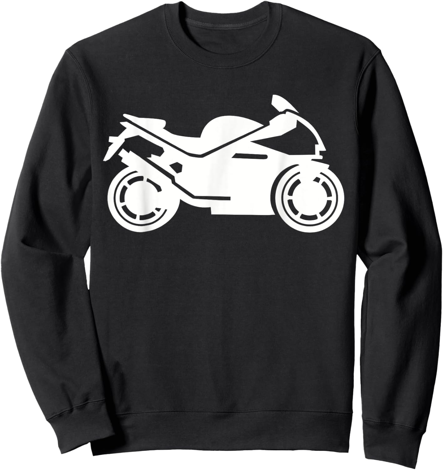 Racing motorcycle Sweatshirt - Sweatshirt | Black