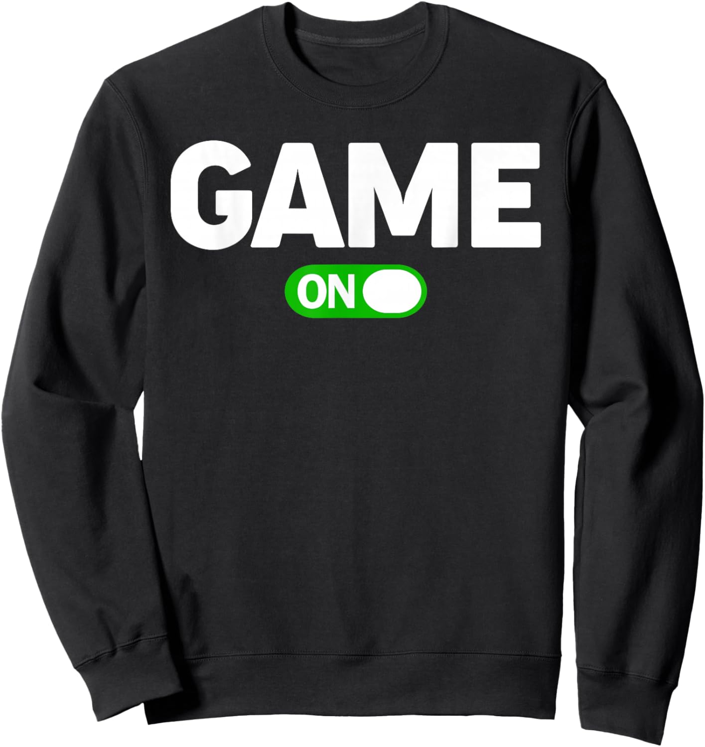 Game with on Switch Sweatshirt - Sweatshirt | Black