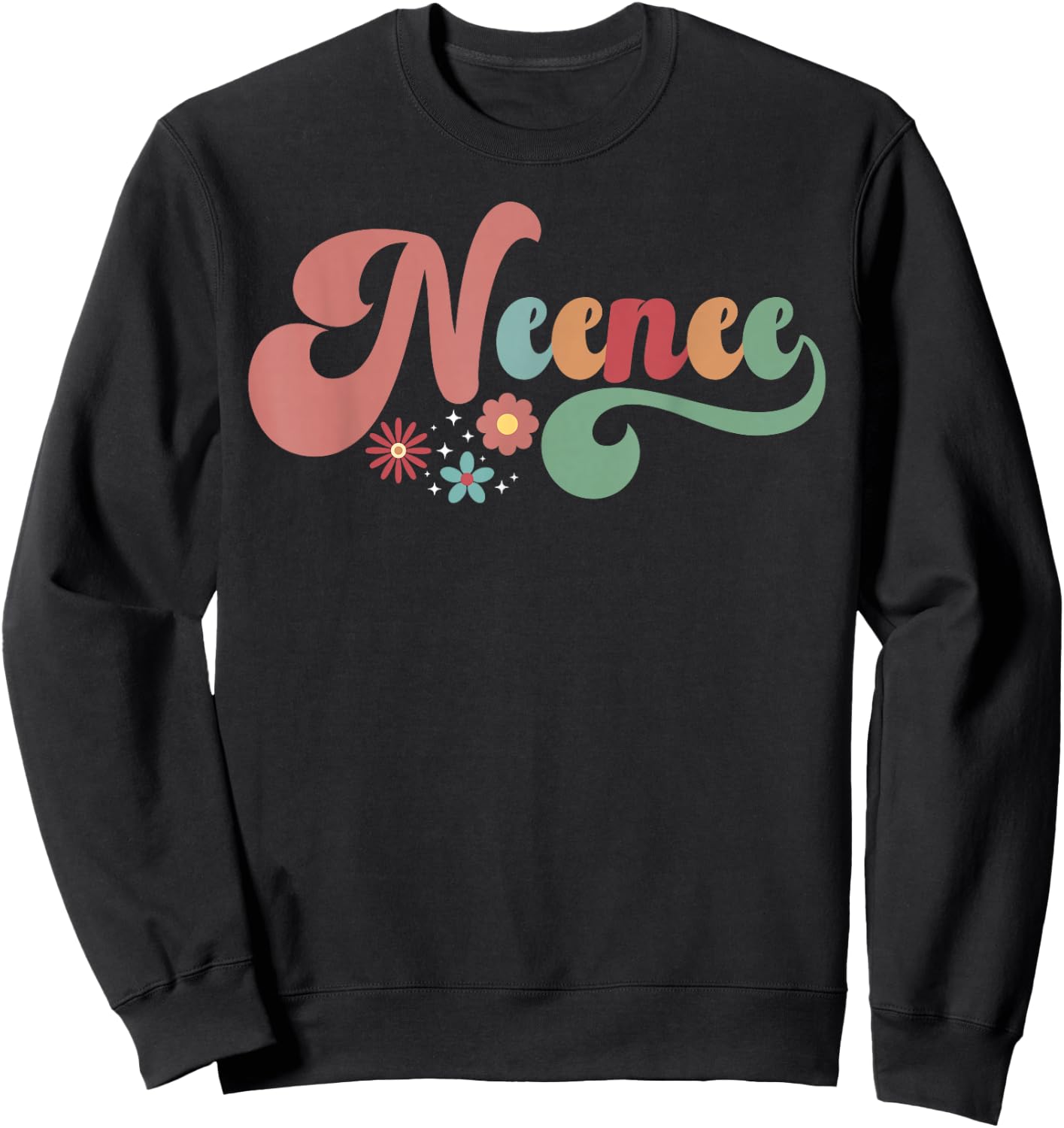 Neenee Proud Neenee Grandma Neenee Grandmother Sweatshirt - Sweatshirt | Black