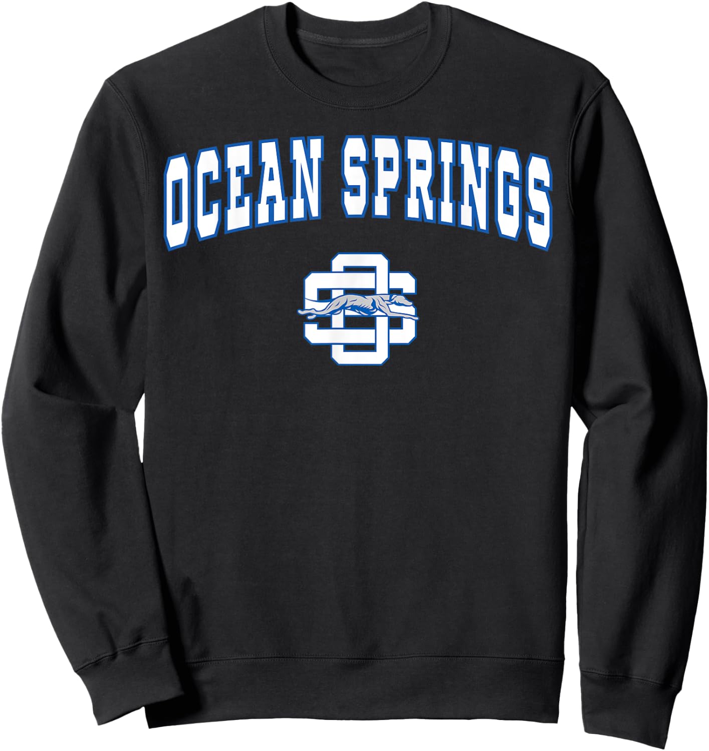 Ocean Springs High School Greyhounds C2 Sweatshirt - Sweatshirt | Black