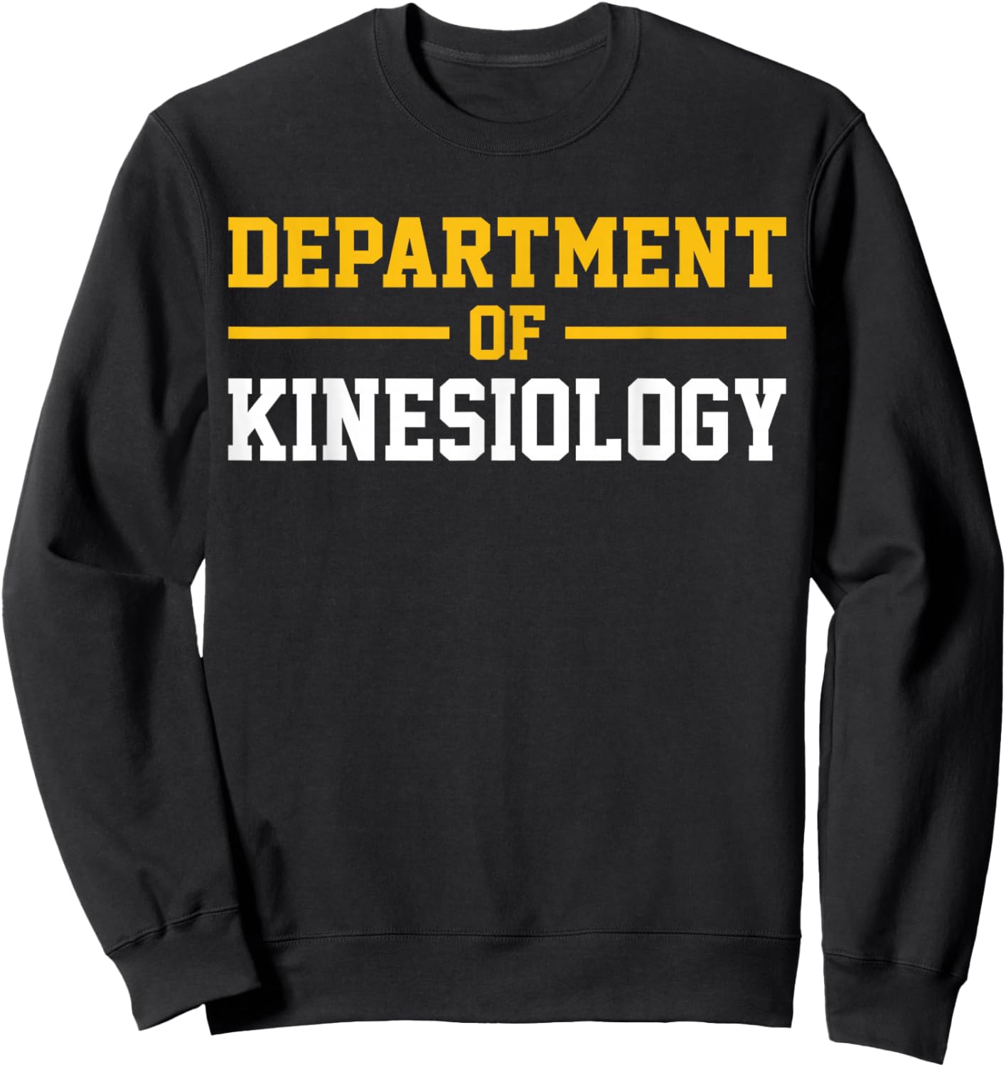 Department of Kinesiology Sweatshirt - Sweatshirt | Black