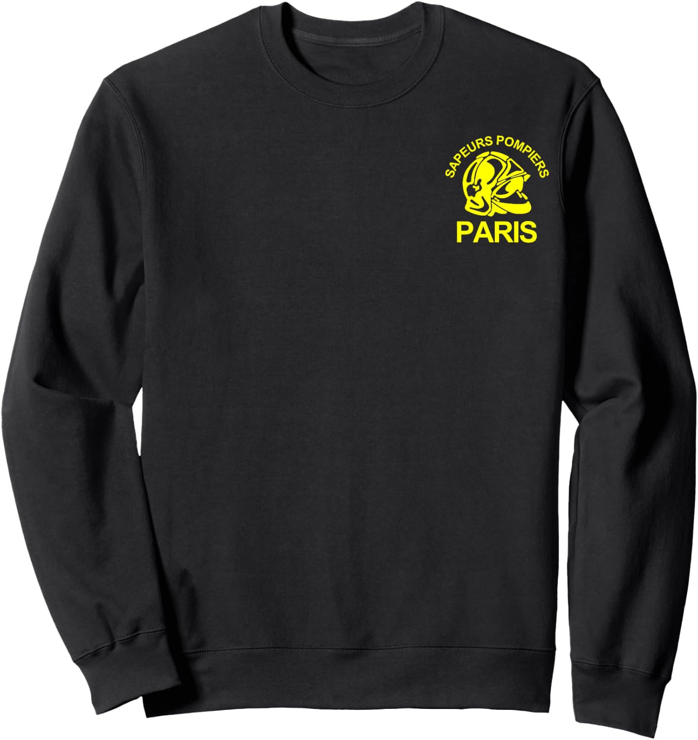 France Sapeurs Pompiers Paris Fire Brigade Sweatshirt - Sweatshirt | Black