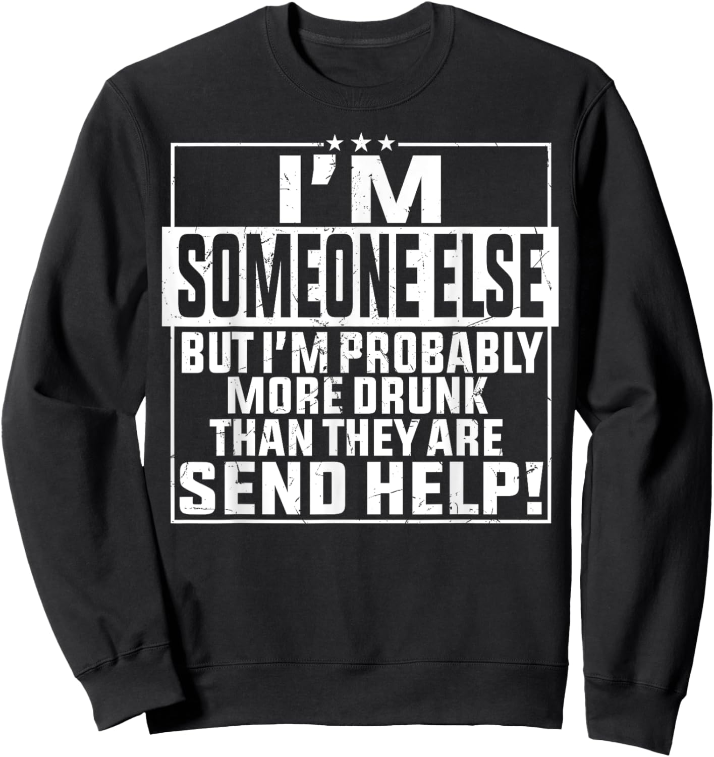 If Found Drunk Please Return To Friend I'm The Friend Funny Sweatshirt - Sweatshirt | Black
