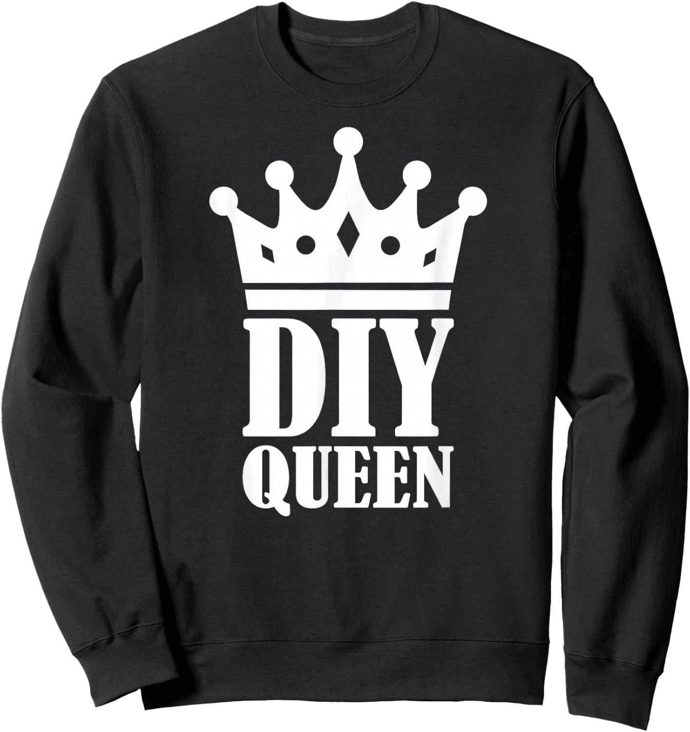 Diy Queen Sweatshirt - Sweatshirt | Black