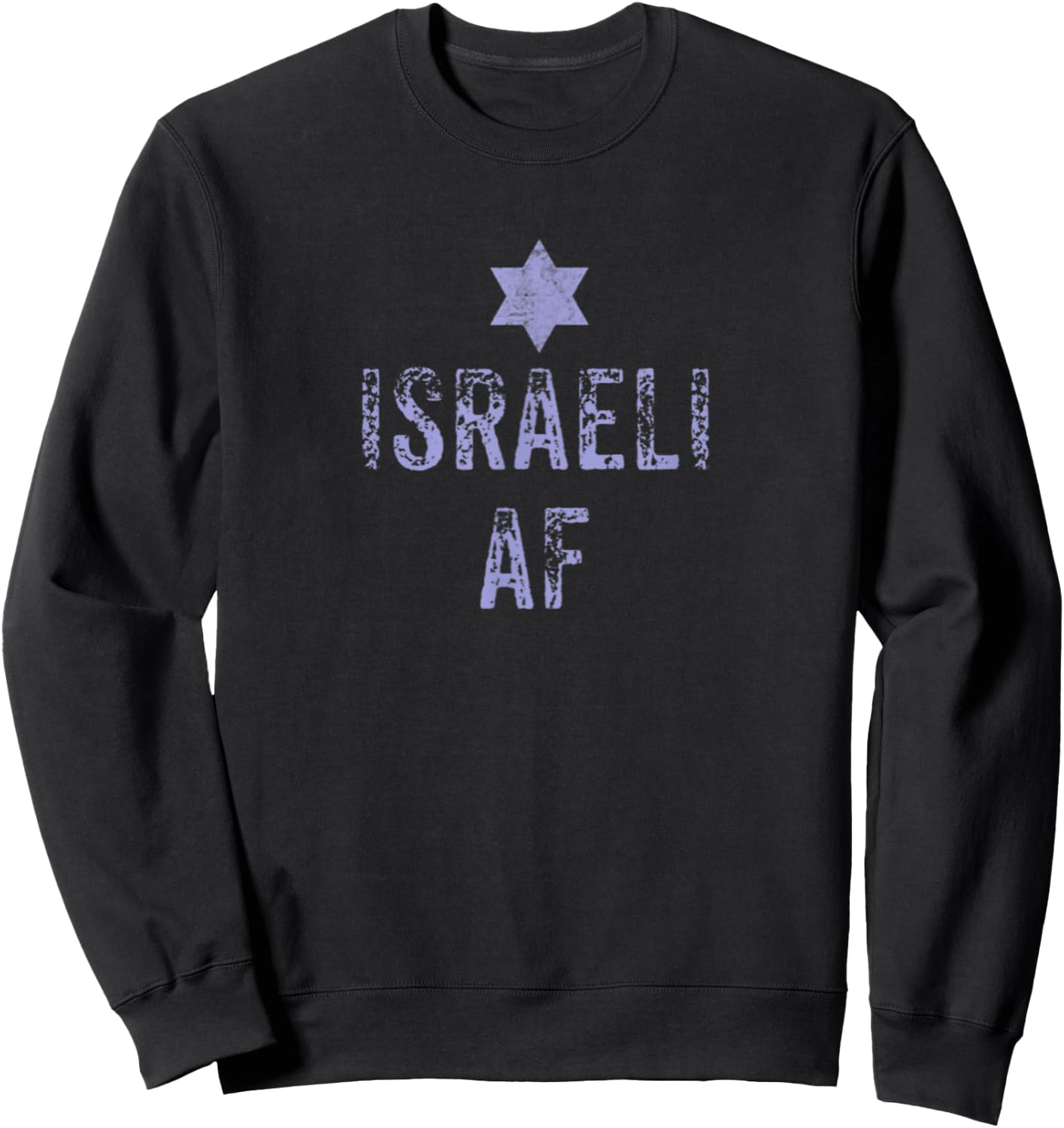 Israel Pride Shirt IDF Israeli Air Force Tzahal Hanukkah Sweatshirt - Sweatshirt | Black