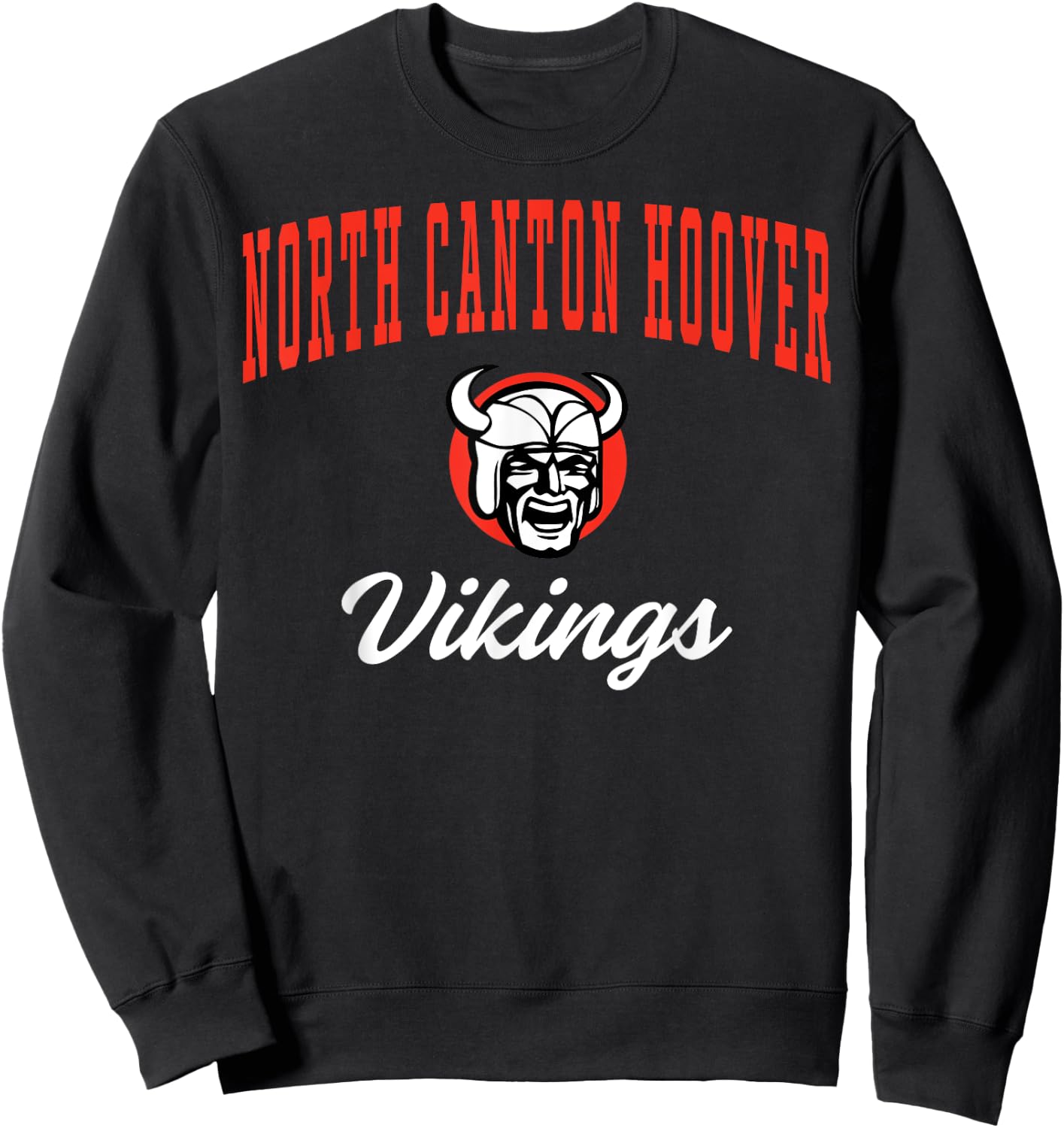 North Canton Hoover High School Vikings C3 Sweatshirt - Sweatshirt | Black