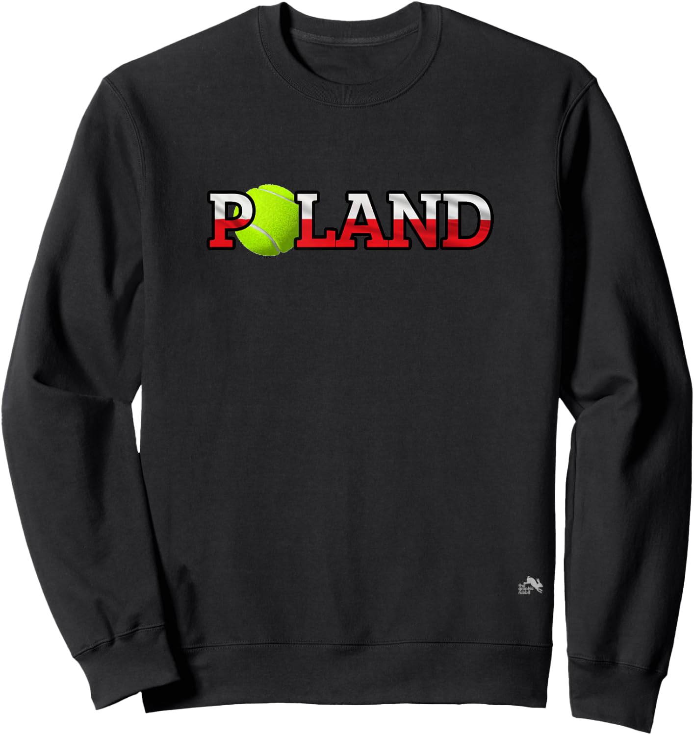 Poland Tennis Sweatshirt - Sweatshirt | Black
