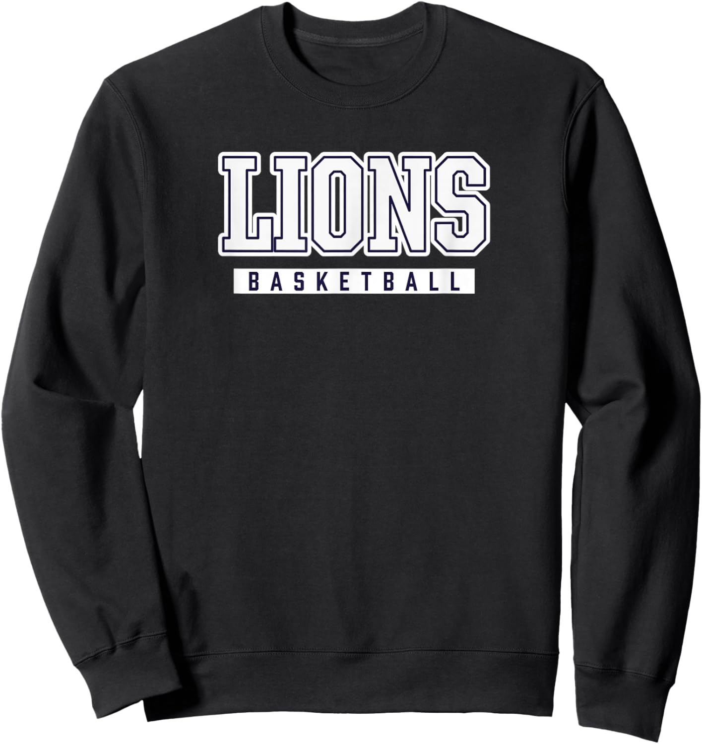 Lions Basketball Howard High School Sweatshirt - Sweatshirt | Black