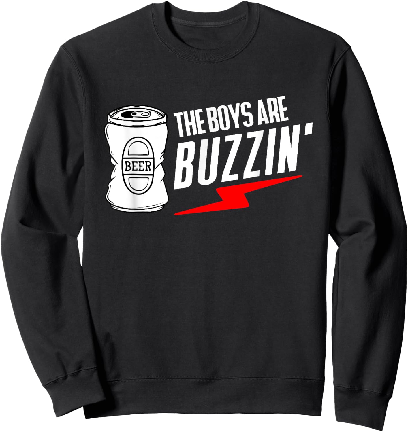 The Boys are Buzzin | Hanging with the Boys Sweatshirt - Sweatshirt | Black