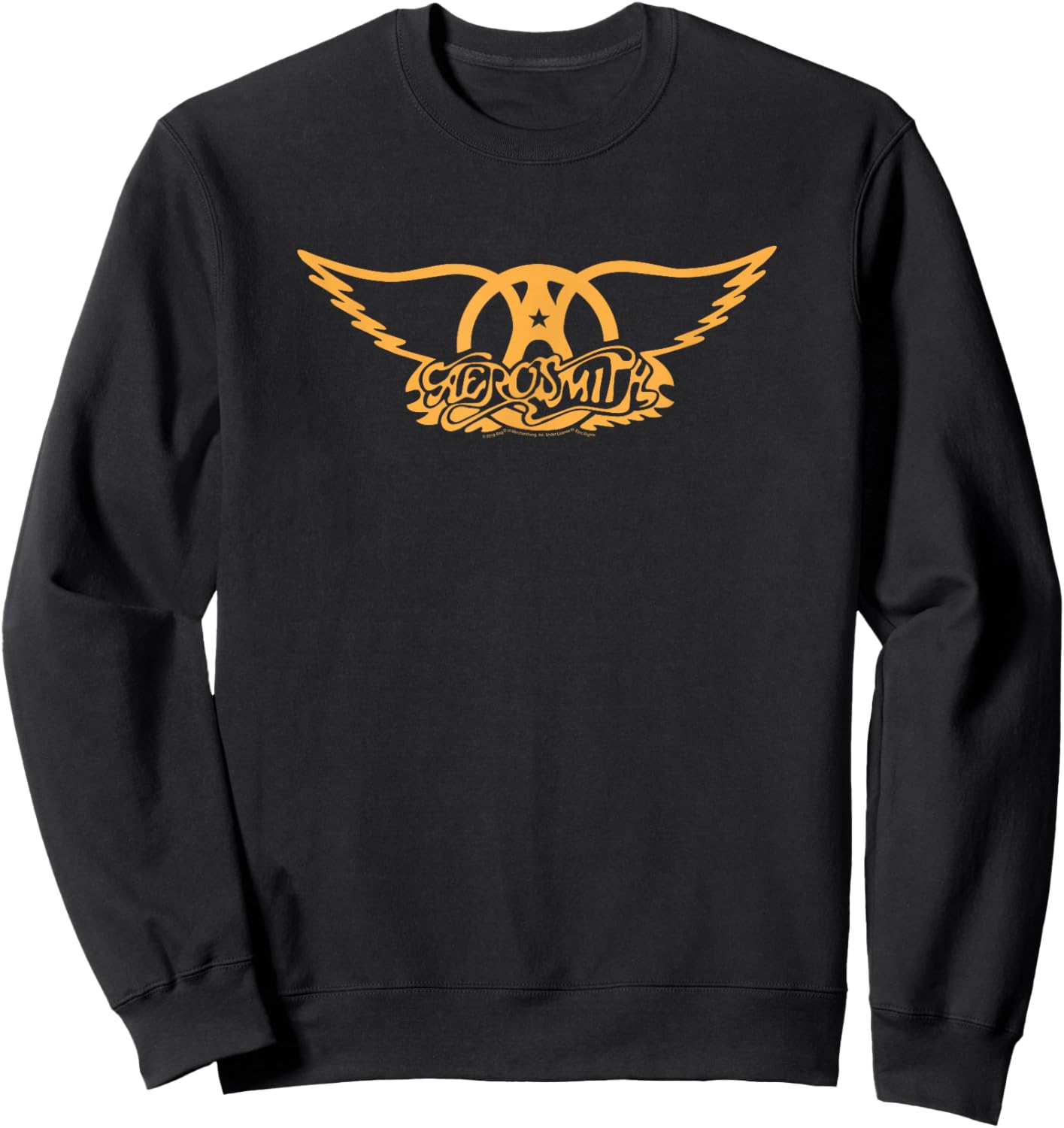 Aerosmith - Original (Yellow Logo) Sweatshirt - Sweatshirt | Black