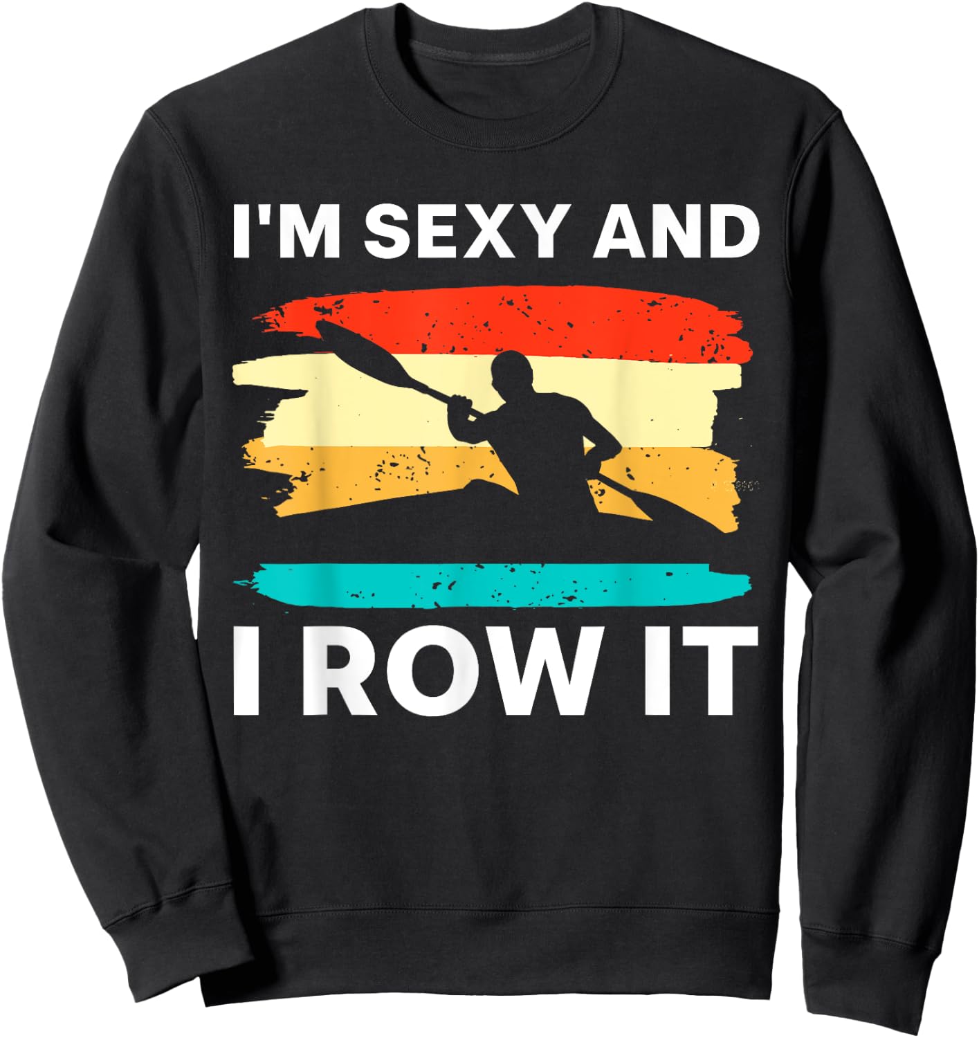 Funny Kayak Design Women Kayaker Boat Kayak Lover Sweatshirt - Sweatshirt | Black