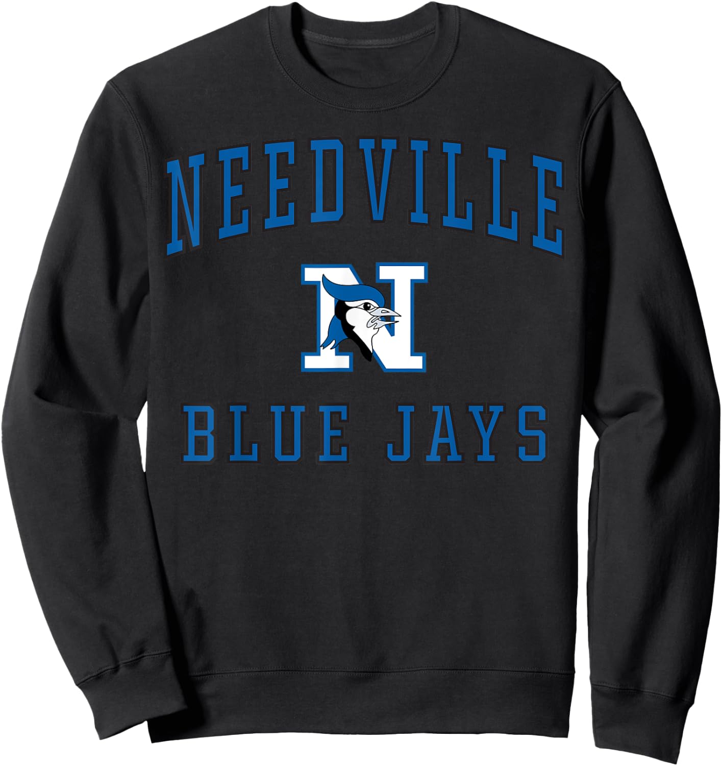 Needville High School Blue Jays C1 Sweatshirt - Sweatshirt | Black