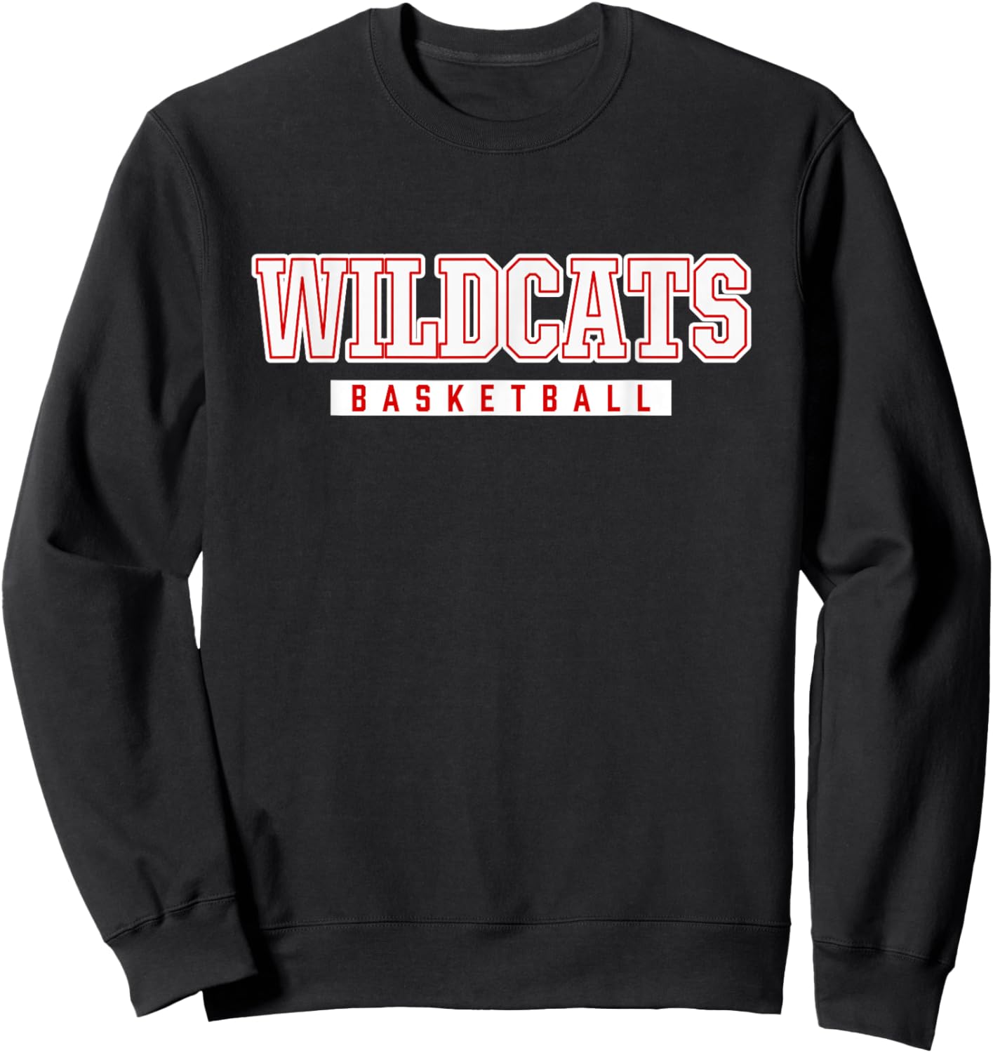 Wildcats Basketball East High School Sweatshirt - Sweatshirt | Black