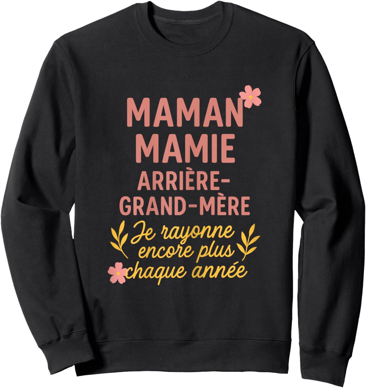Mom Granny Great Grandma - Touching Gift Woman Sweatshirt - Sweatshirt | Black