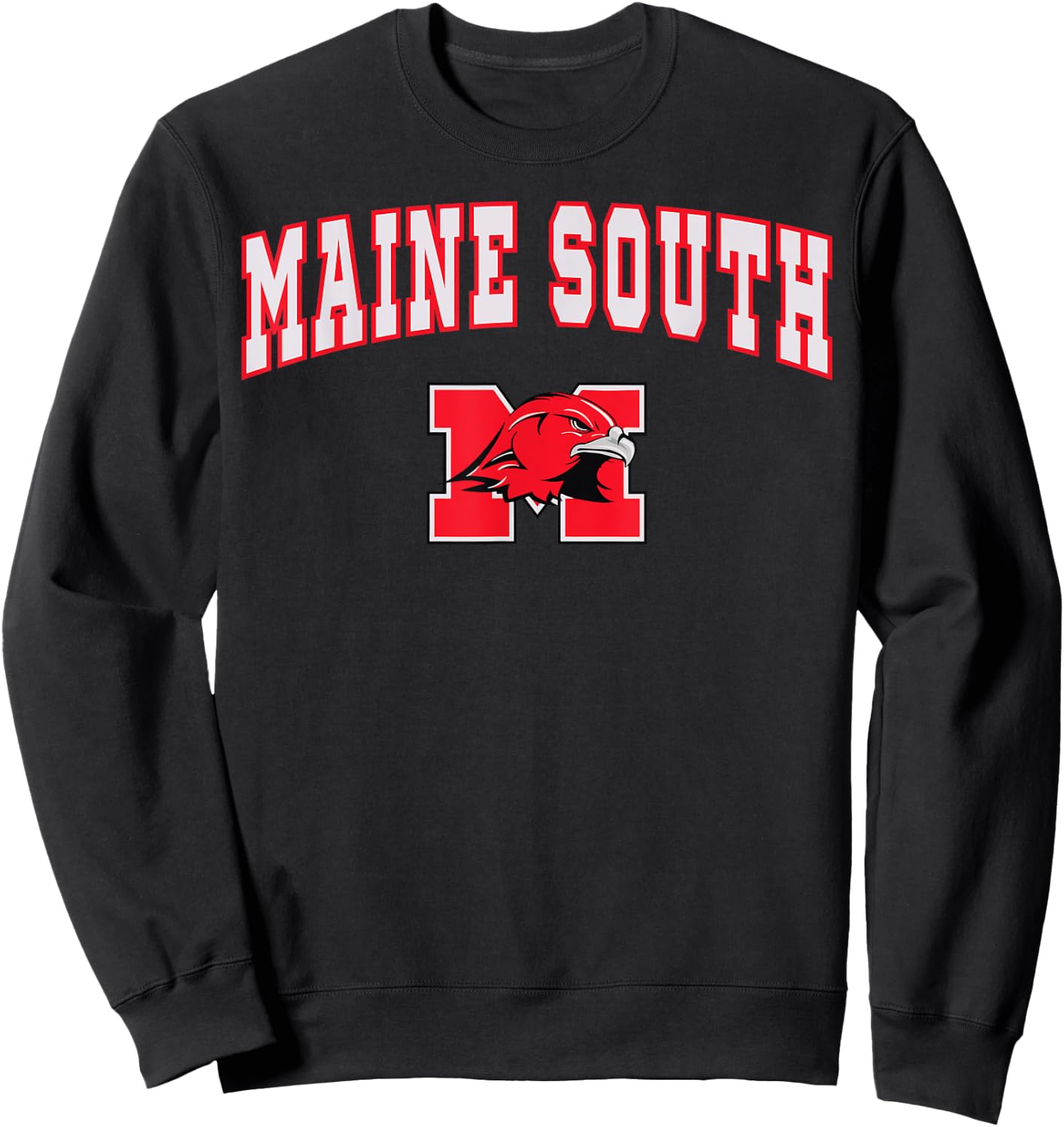 Maine South High School Hawks C2 Sweatshirt - Sweatshirt | Black