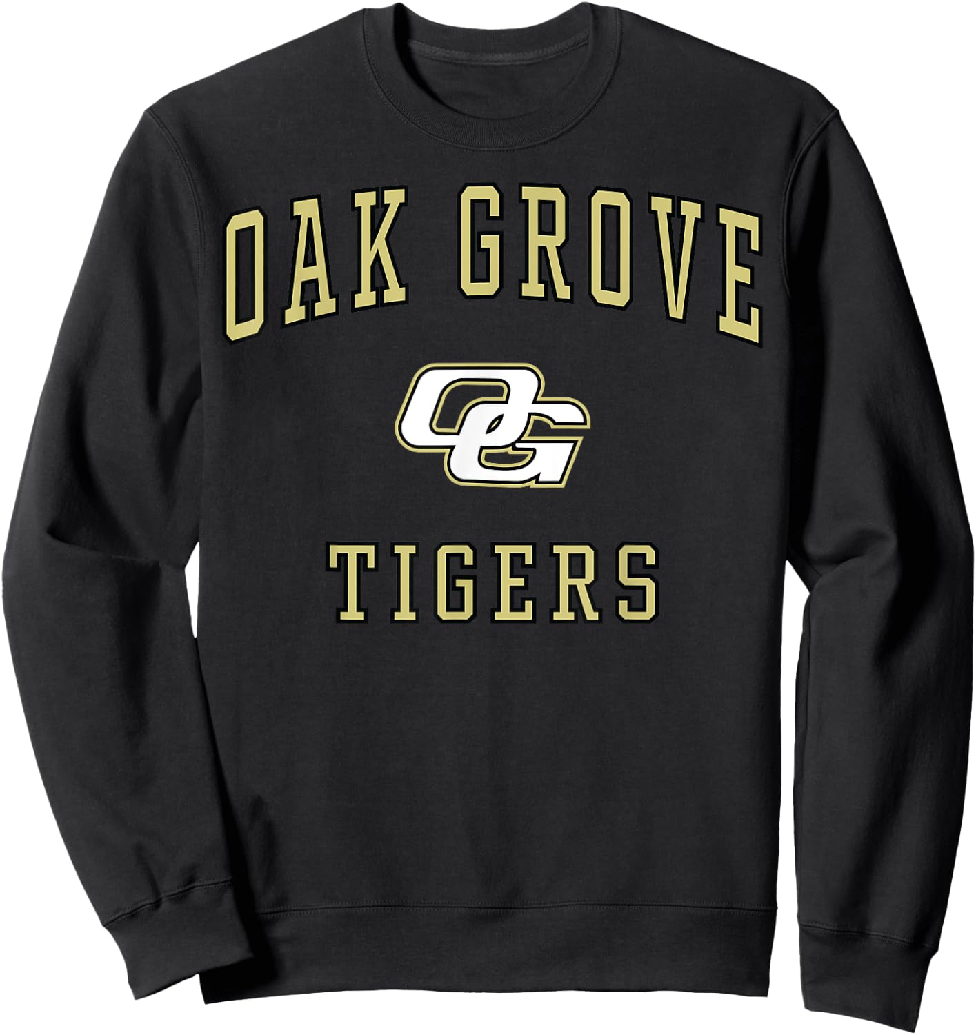 Oak Grove High School Tigers C1 Sweatshirt - Sweatshirt | Black