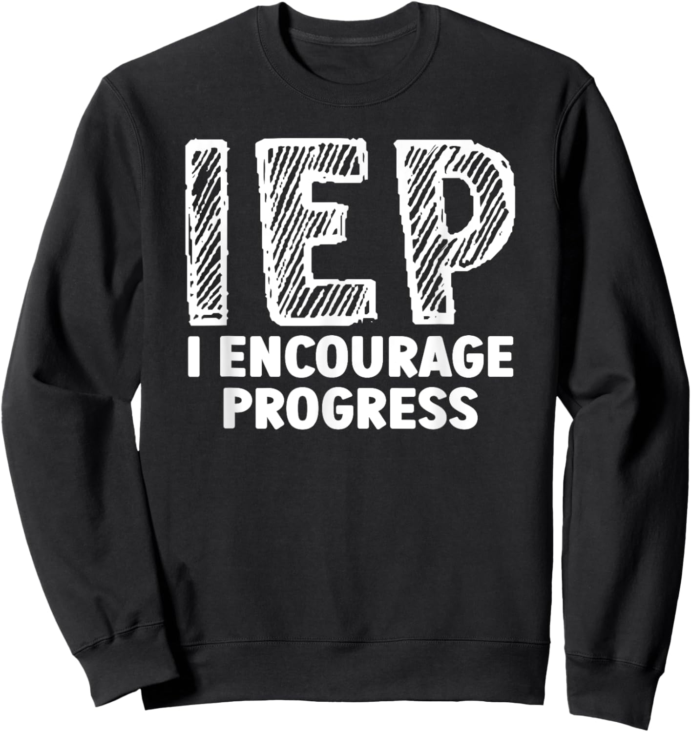 SPED Teacher Art Women IEP Special Education Teacher Sweatshirt - Sweatshirt | Black
