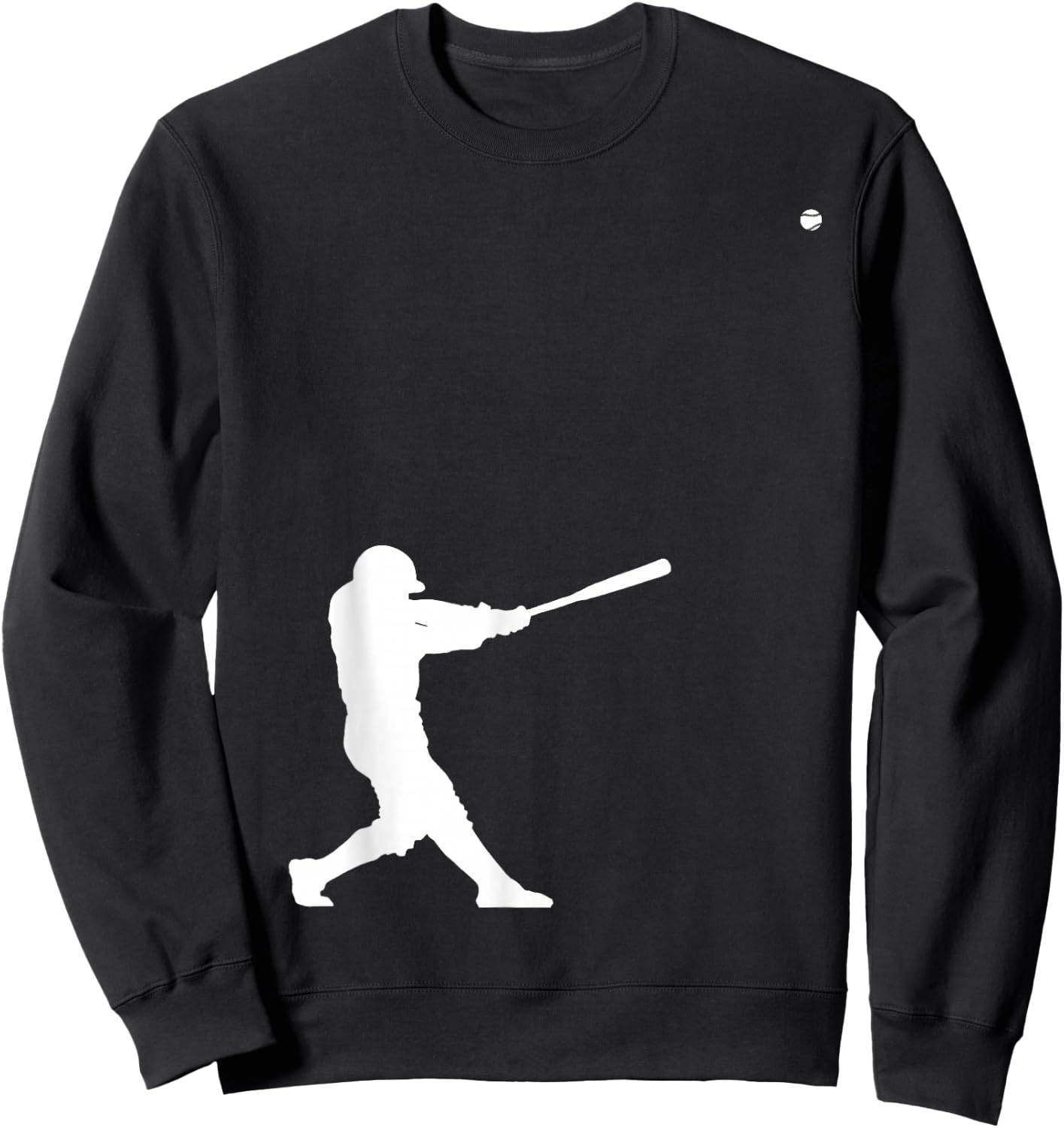 Baseball Apparel - Baseball Sweatshirt - Sweatshirt | Black