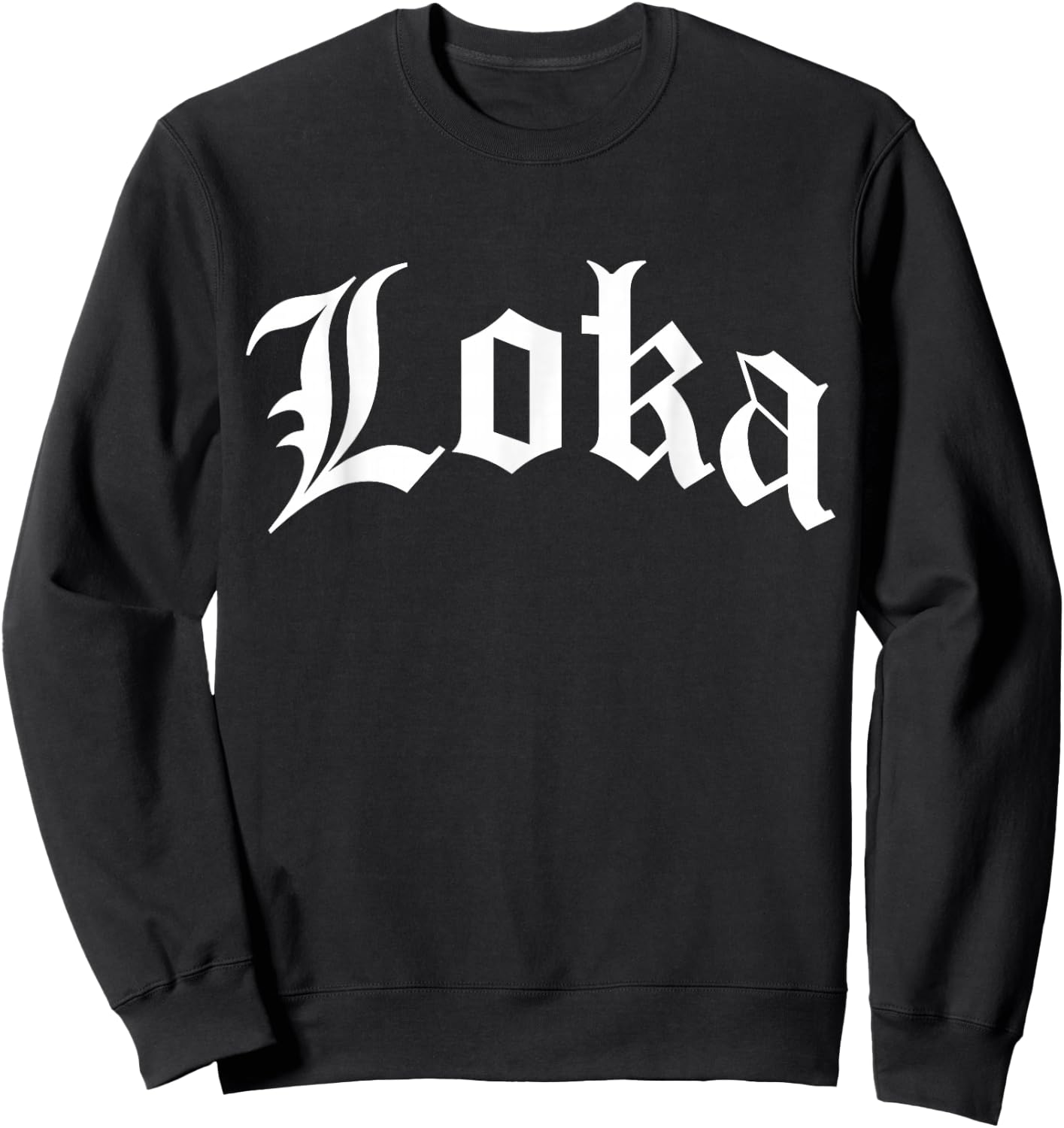 Loka Chola Chicana Mexican American Pride Hispanic Latino Sweatshirt - Sweatshirt | Black