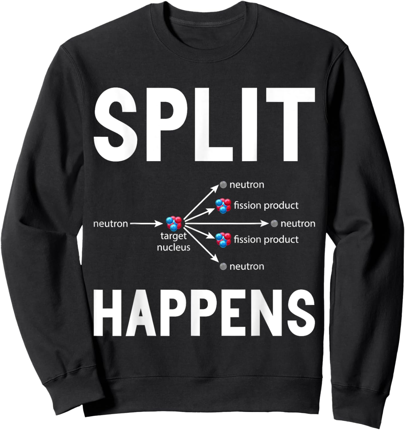 Funny Nuclear Engineer Nuclear power plant Sweatshirt - Sweatshirt | Black