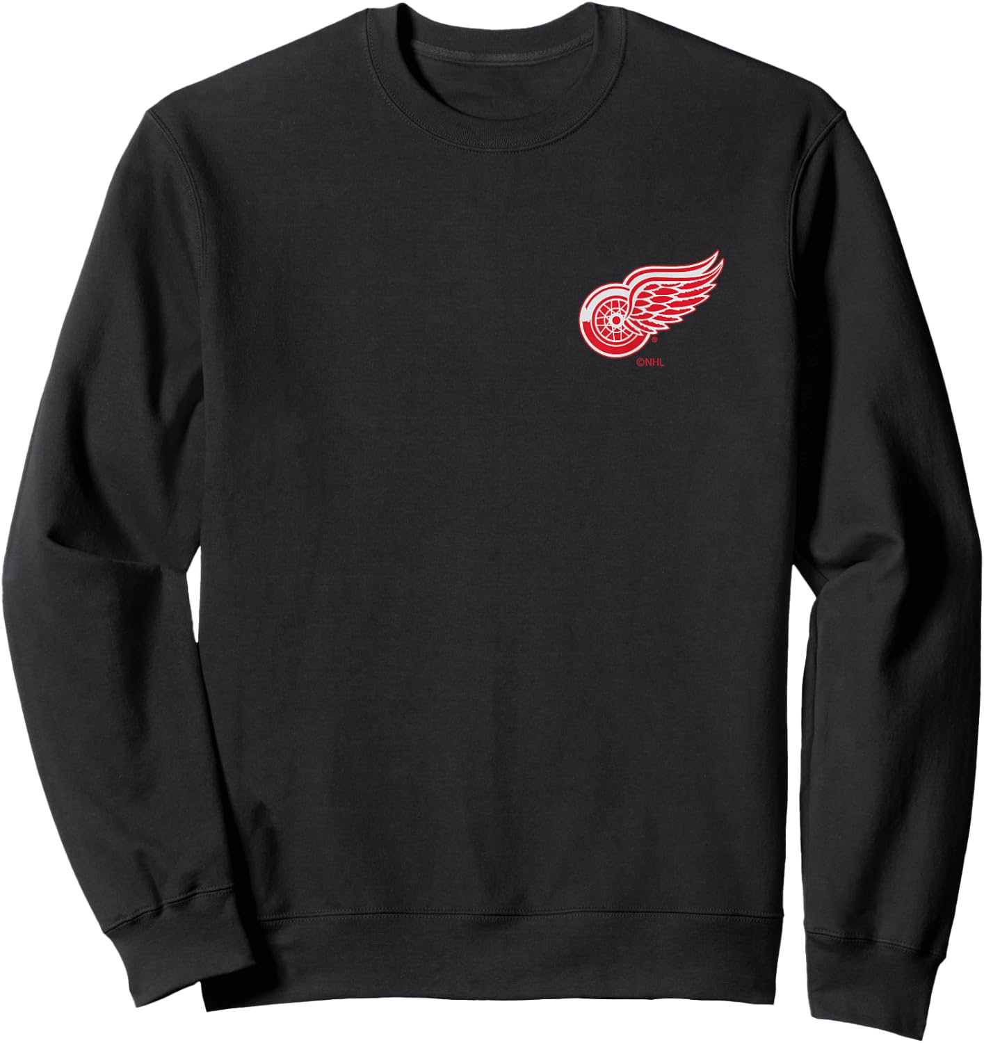 Detroit Red Wings Support White Officially Licensed Sweatshirt - Sweatshirt | Black