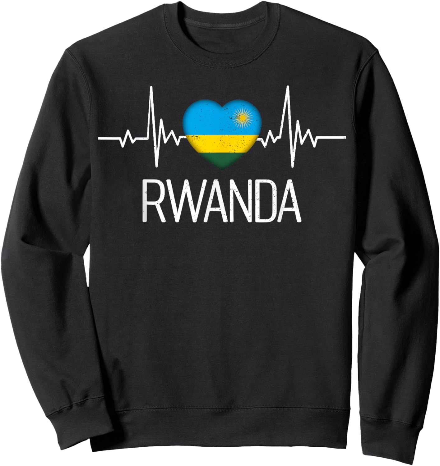 Rwanda Sweatshirt - Sweatshirt | Black