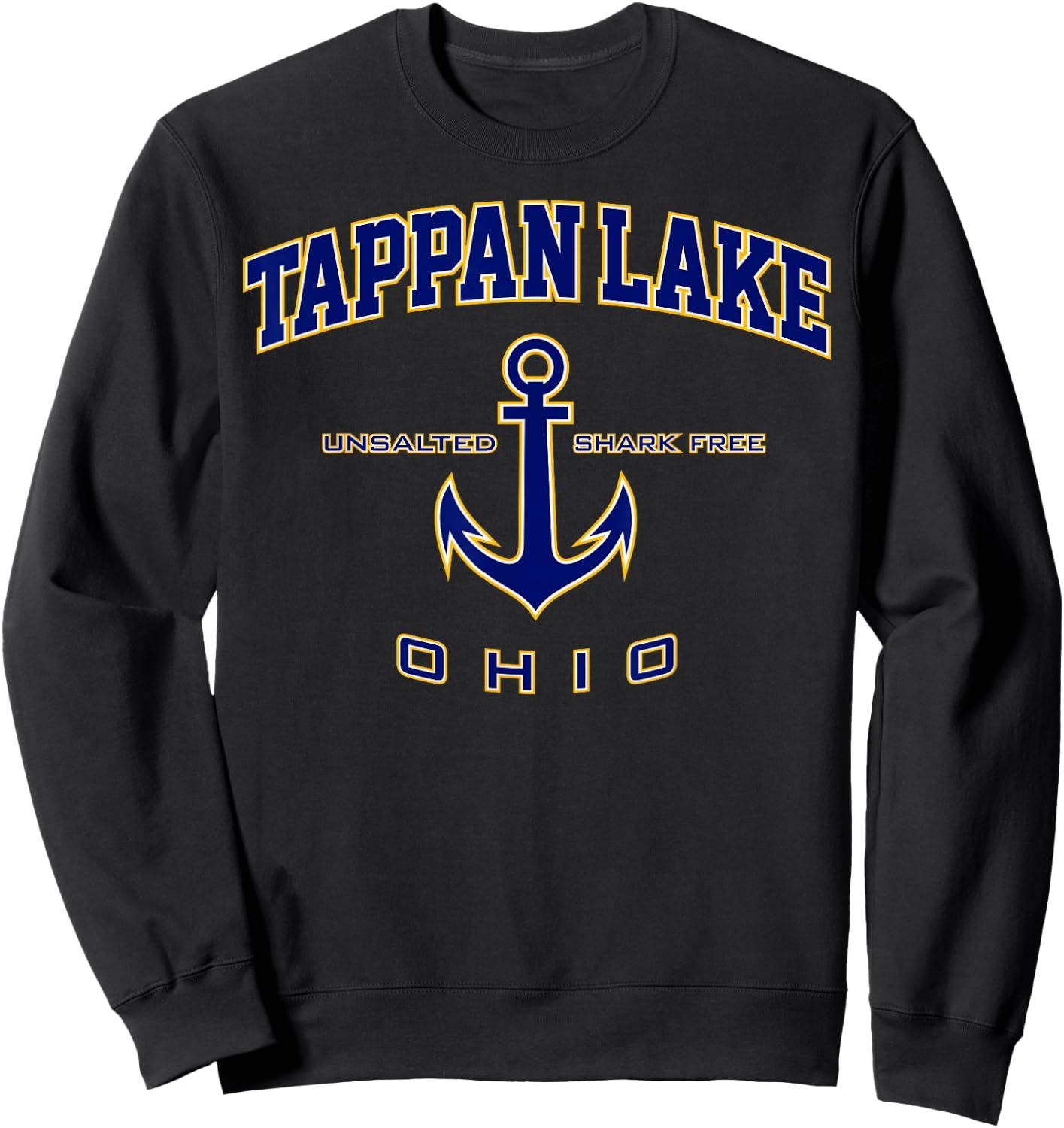 Tappan Lake Shirt , Men, Girls & Boys Sweatshirt - Sweatshirt | Black