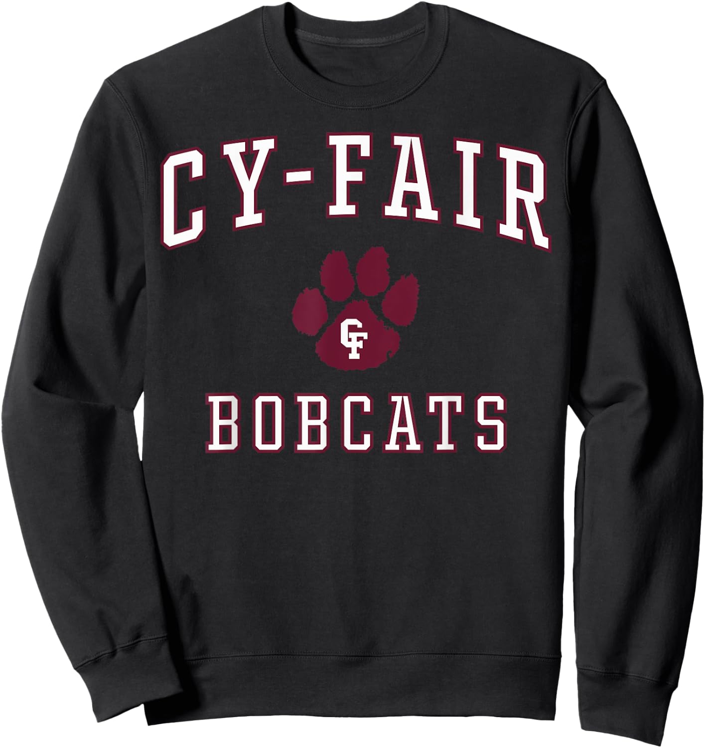 Cy-Fair High School Bobcats C1 Sweatshirt - Sweatshirt | Black
