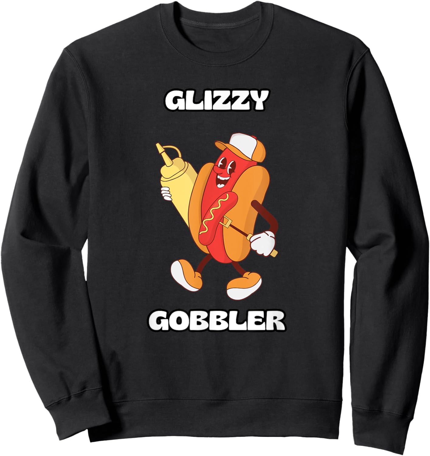 Glizzy Gobbler Sweatshirt - Sweatshirt | Black