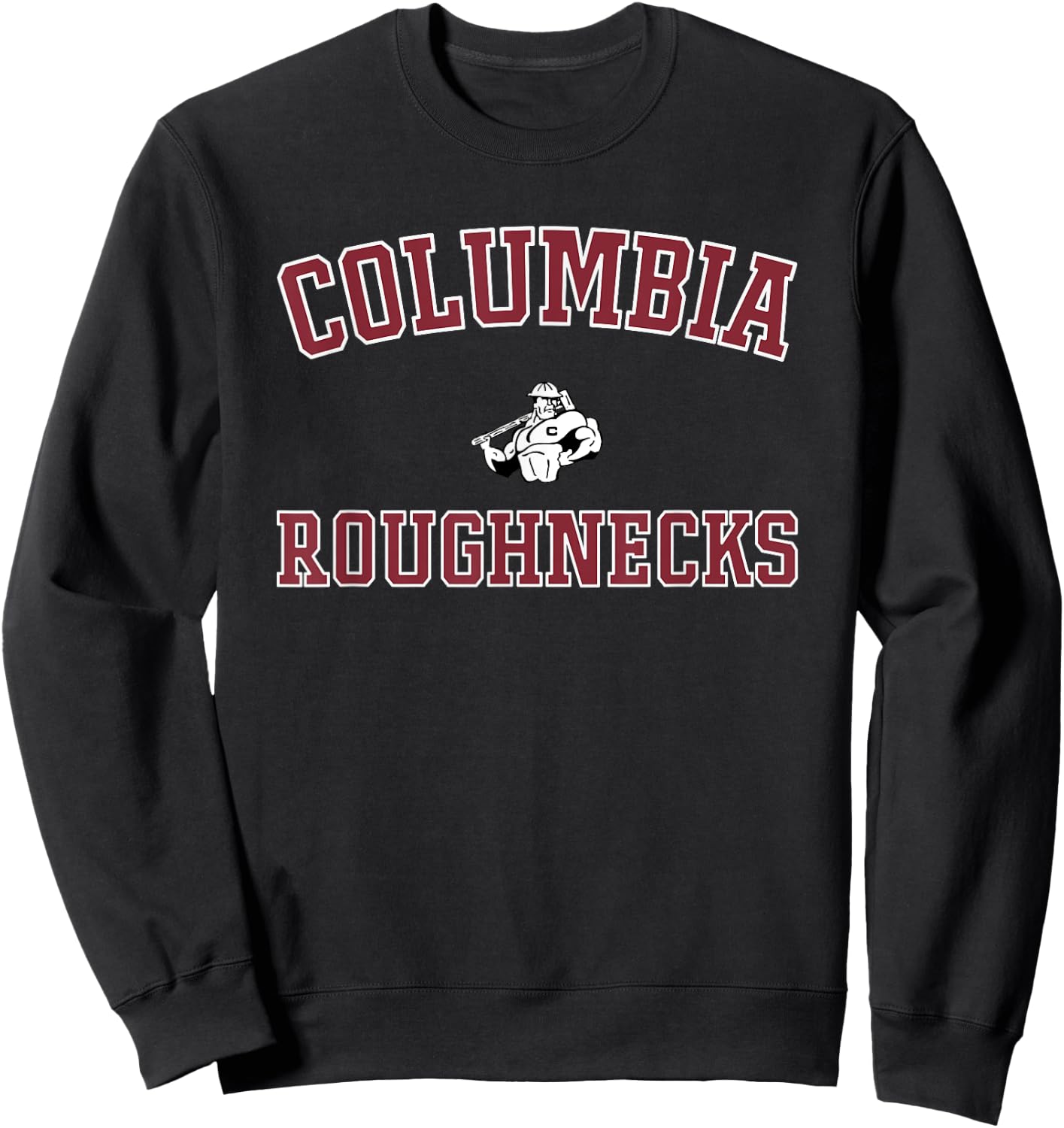 Columbia Roughnecks Logo Varsity HS Sweatshirt - Sweatshirt | Black