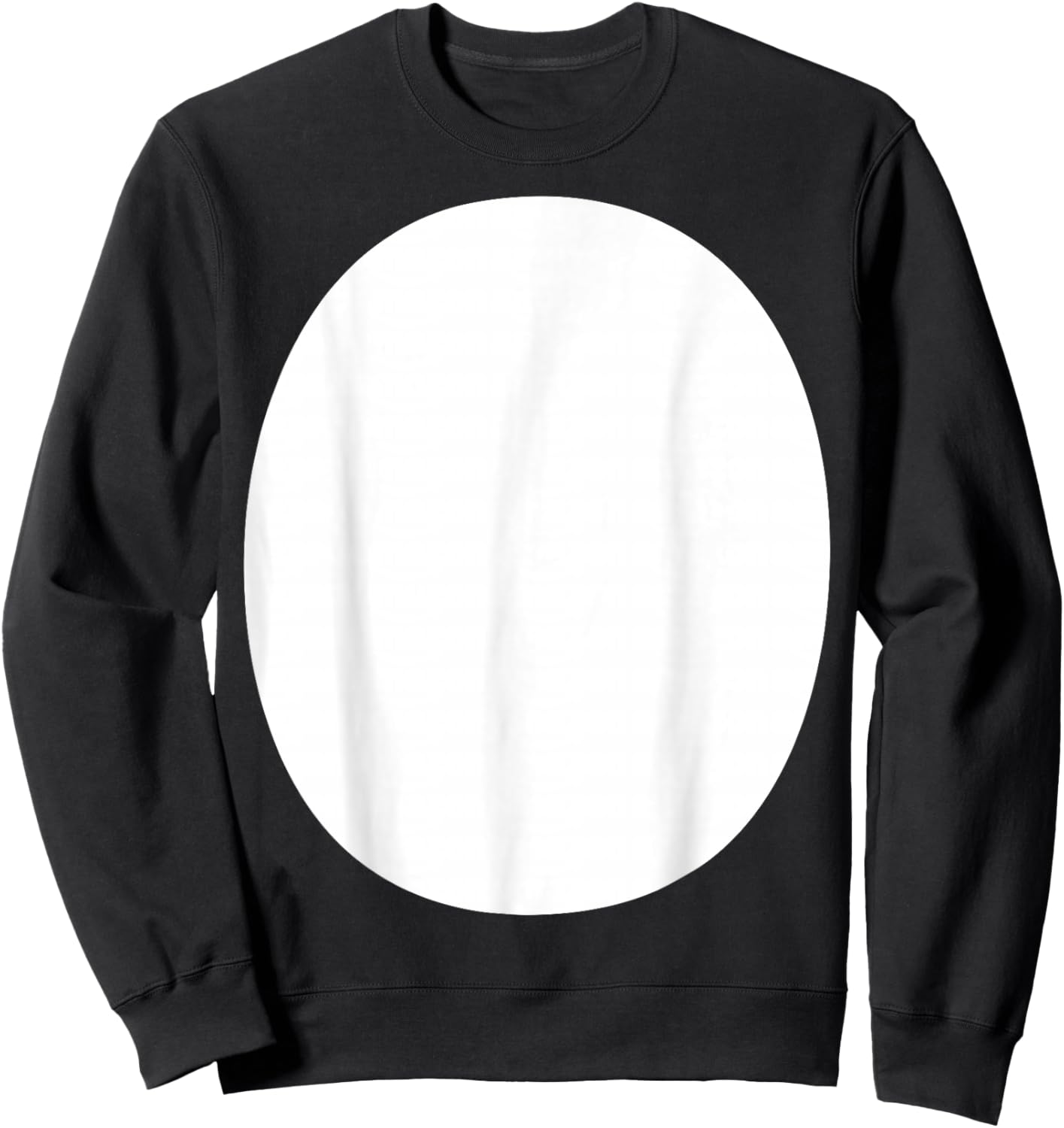 Panda Bear Costume Halloween DIY Costume Funny Adults Kids Sweatshirt - Sweatshirt | Black