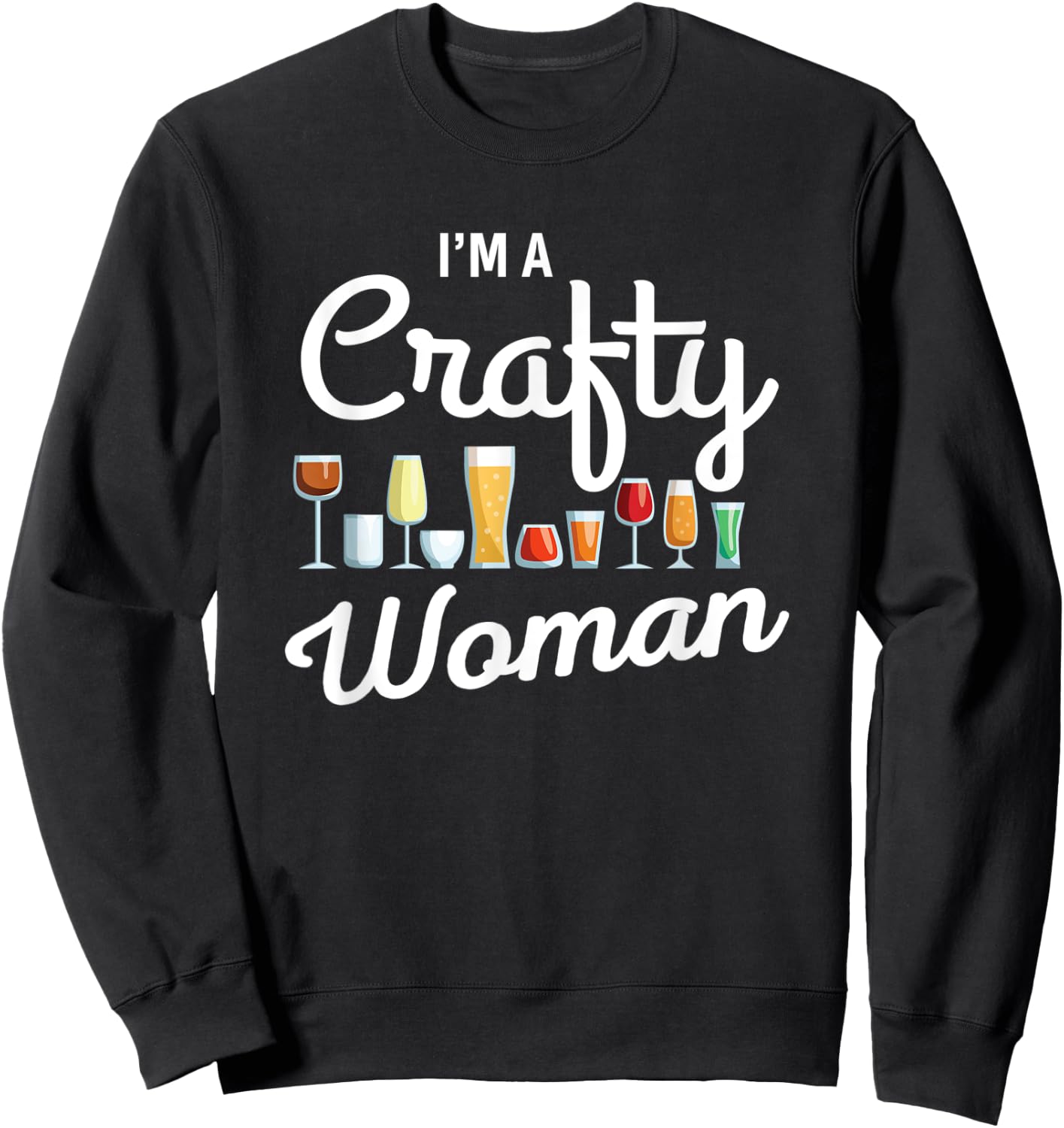 Beer Woman Funny Craft Beer Girl Sweatshirt - Sweatshirt | Black