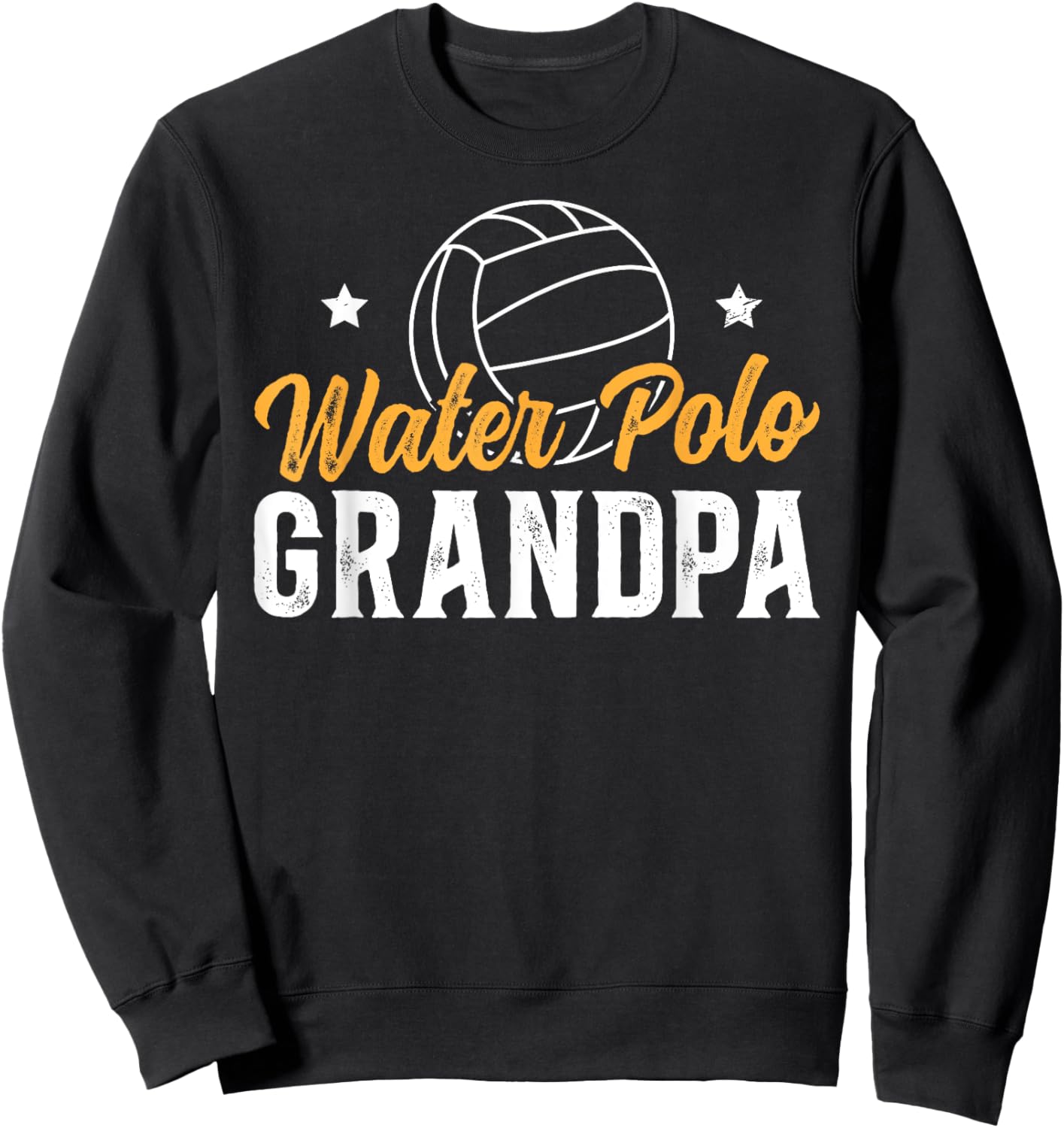 Water Polo Grandpa Of A Water Polo Player Grandfather Sweatshirt - Sweatshirt | Black