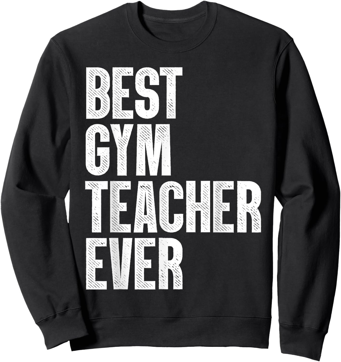Funny Gym Teacher Art Women PE Teacher Appreciation Sweatshirt - Sweatshirt | Black