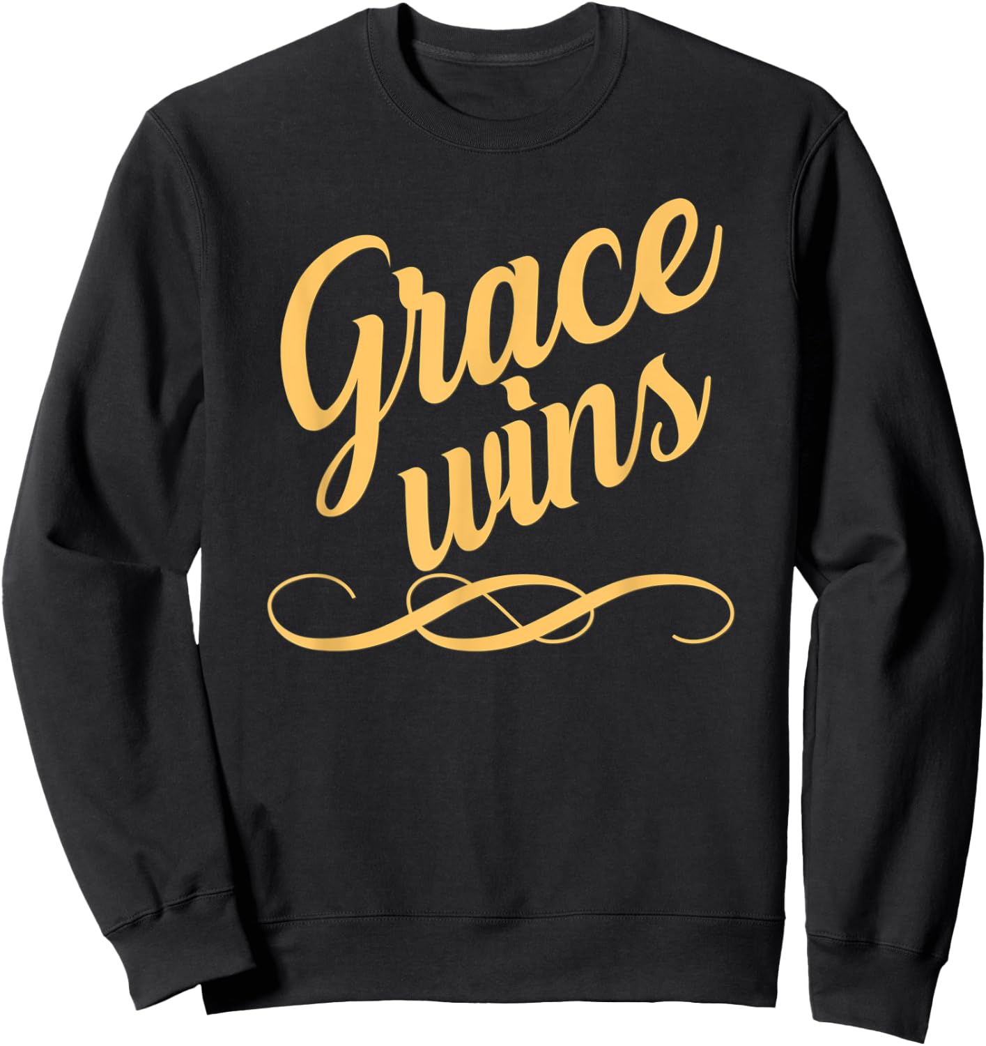 Grace Wins Sweatshirt - Sweatshirt | Black