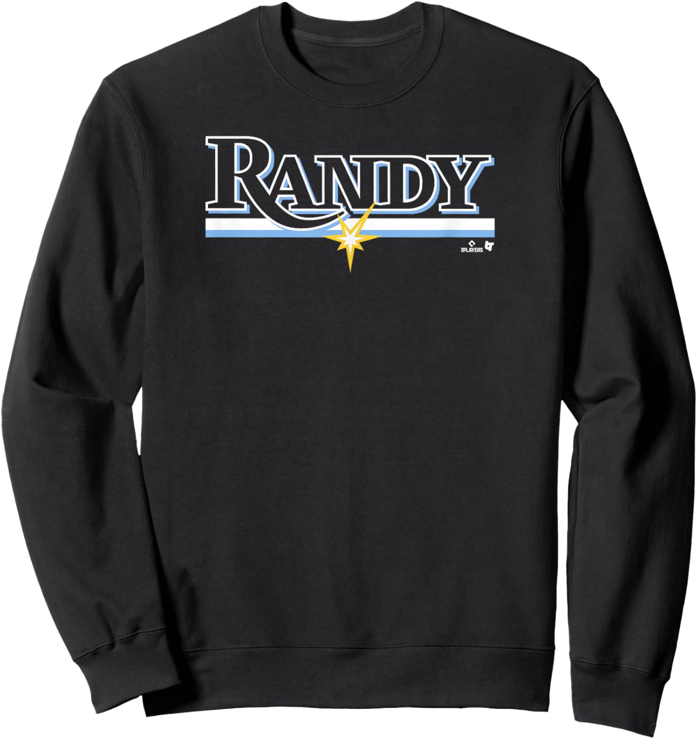 Randy Arozarena: Tampa Text - Tampa Bay Baseball Sweatshirt - Sweatshirt | Black