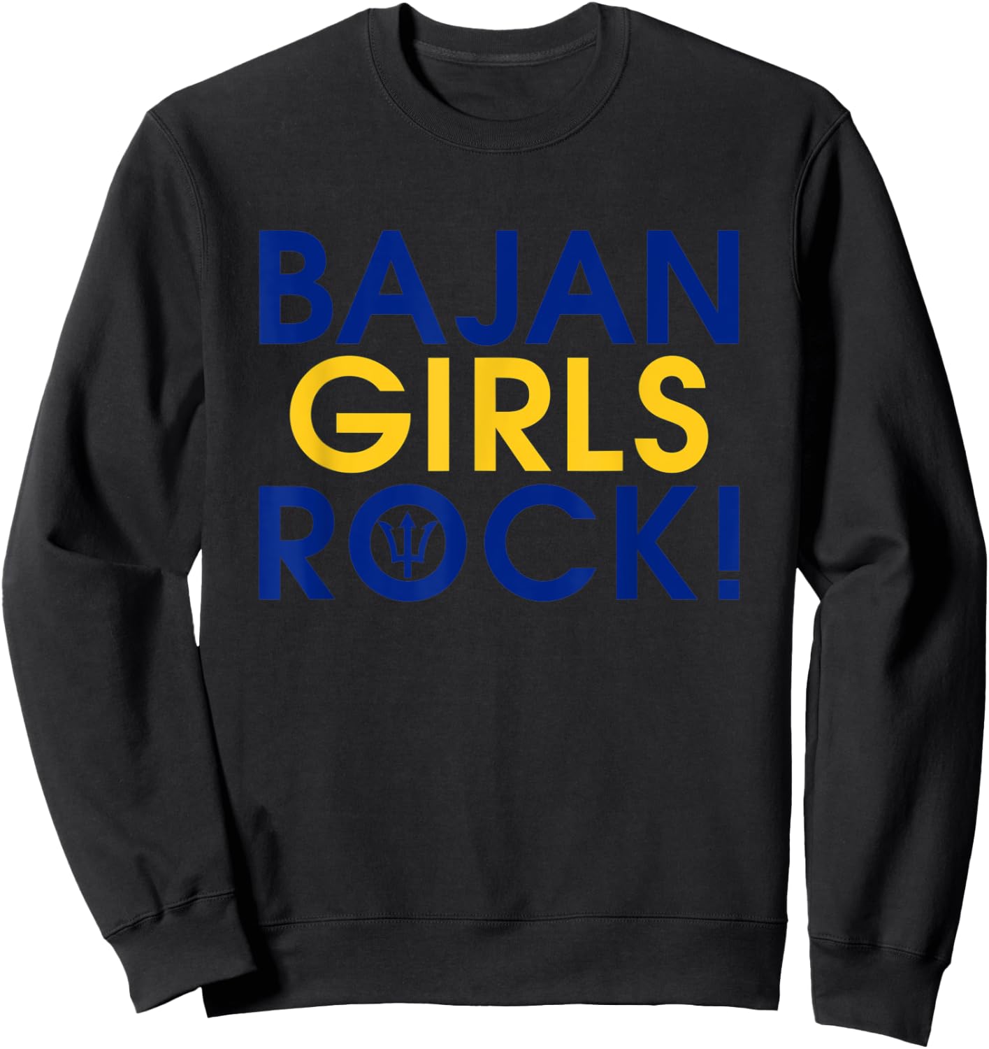 Bajan Girls Rock Sweatshirt - Sweatshirt | Black