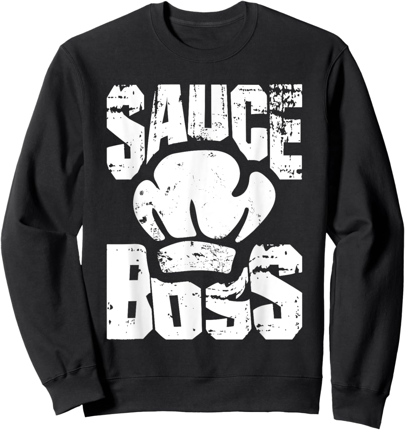 Cooking Sauce Boss Gastronomy Chef Sweatshirt - Sweatshirt | Black