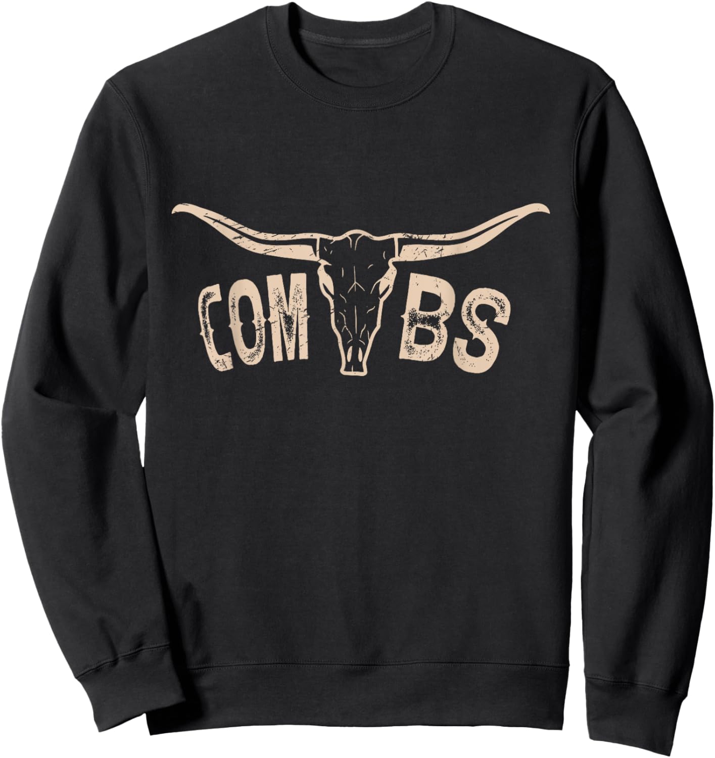 Graphic Proud First Name Combs Funny Awesome Outfits Happily Sweatshirt - Sweatshirt | Black