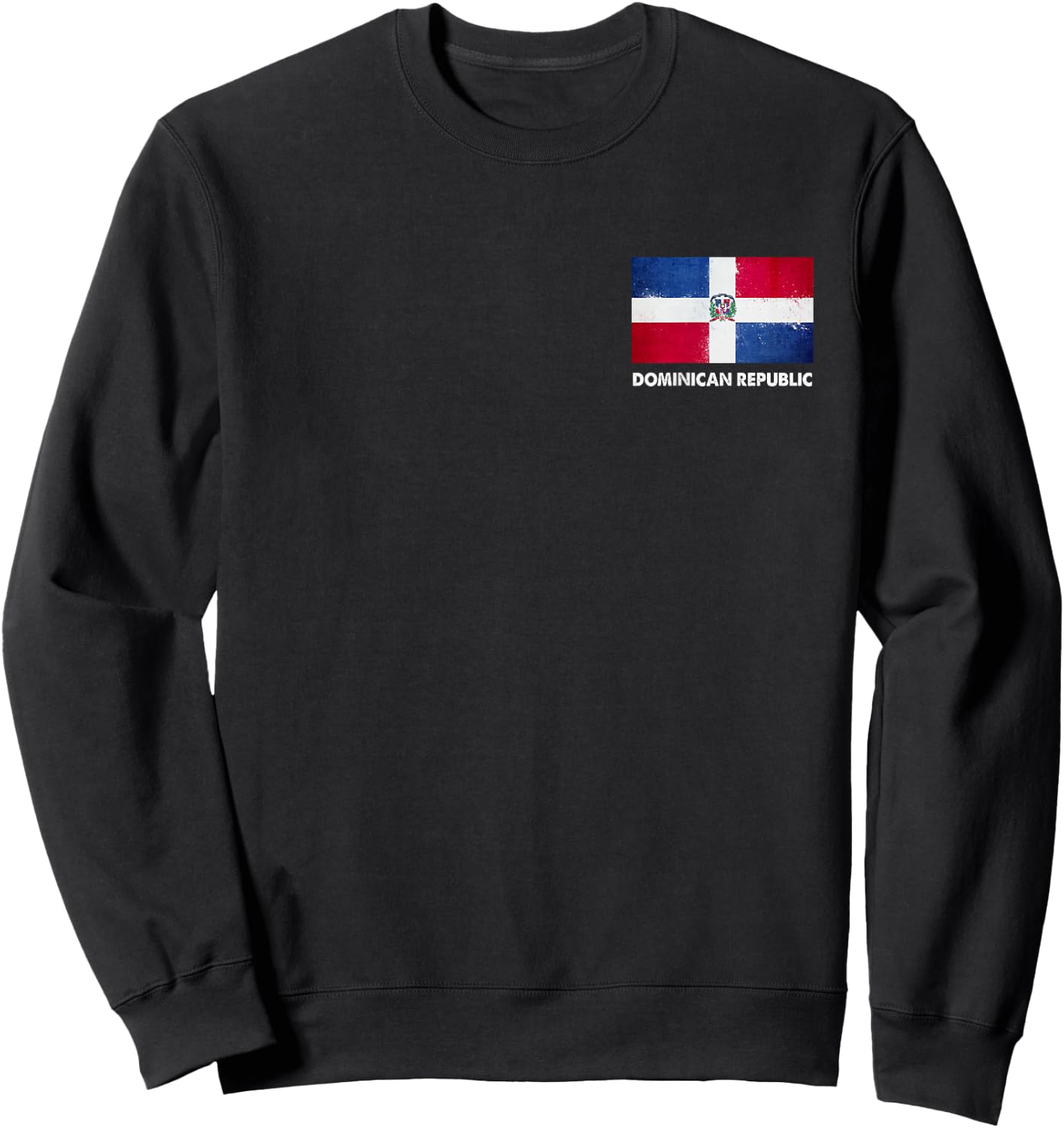 Dominican Republic Flag Shirt | Dominican Sweatshirt - Sweatshirt | Black