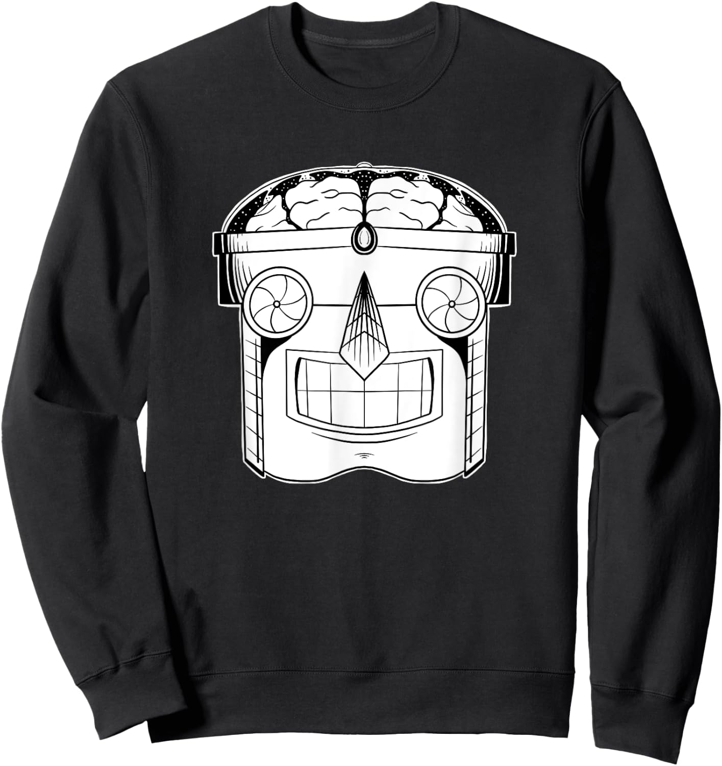 Creatures of Legend - Retro Robot Overlord Sweatshirt - Sweatshirt | Black