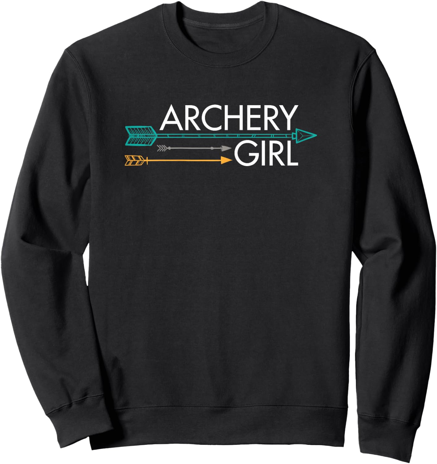 Archery Girl Sweatshirt - Sweatshirt | Black