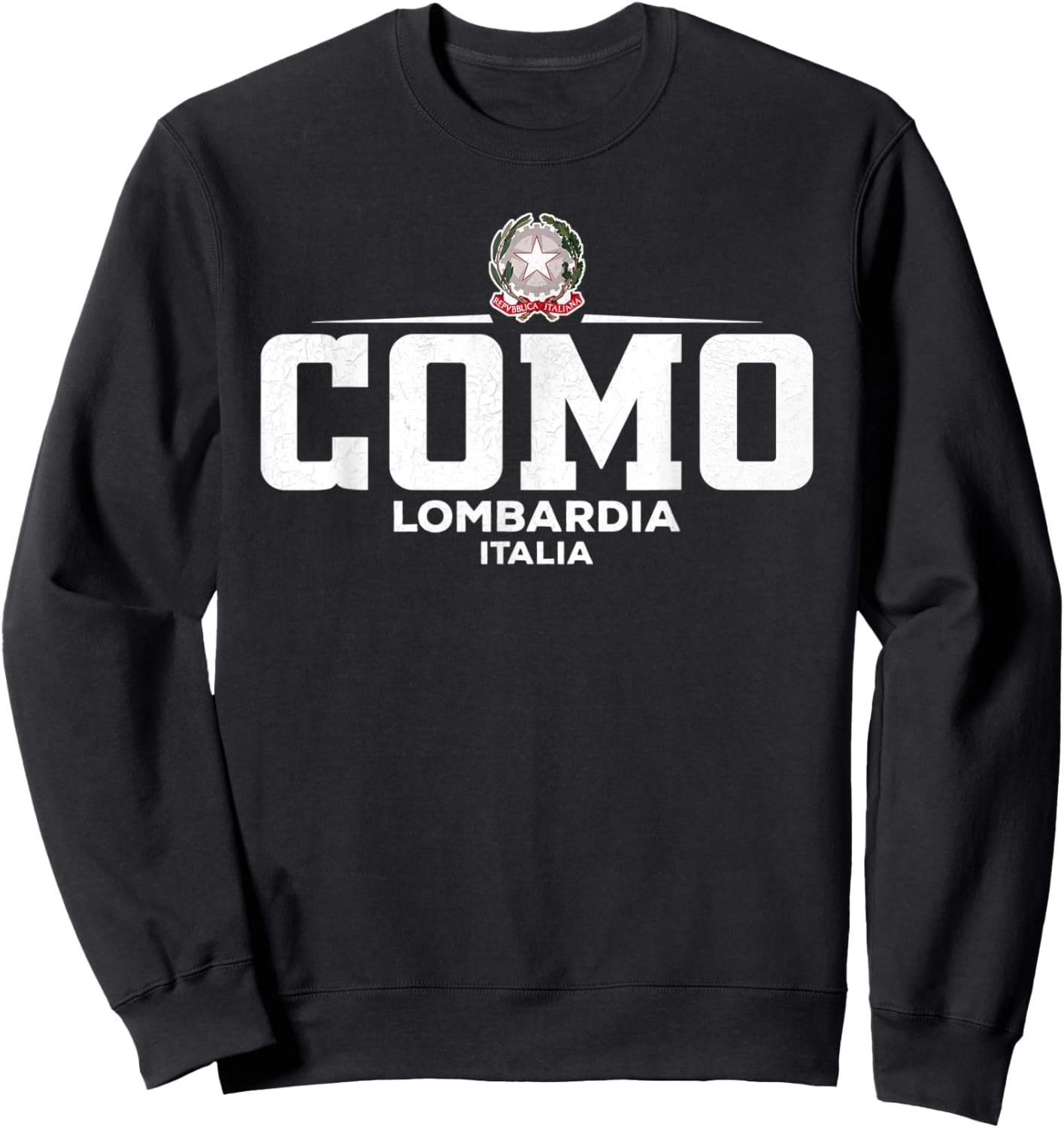 Como Italia / Italy Sweatshirt - Sweatshirt | Black