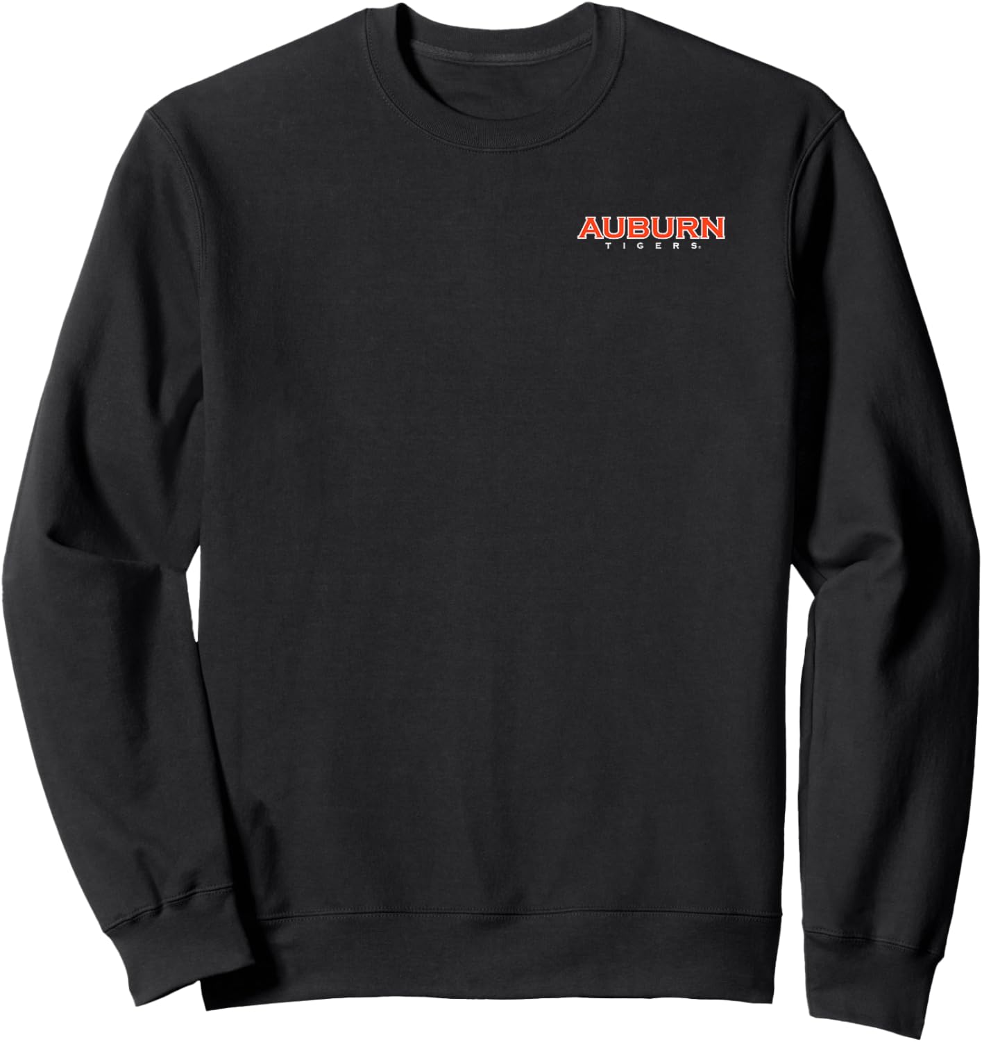 Auburn Tigers Football Helmet Front/Back Navy Sweatshirt - Sweatshirt | Black