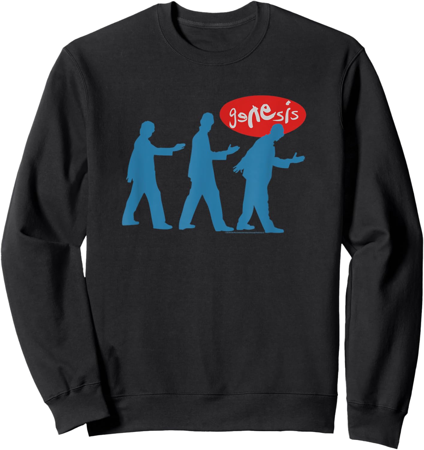 Genesis We Can't Dance Silhouettes Sweatshirt - Sweatshirt | Black