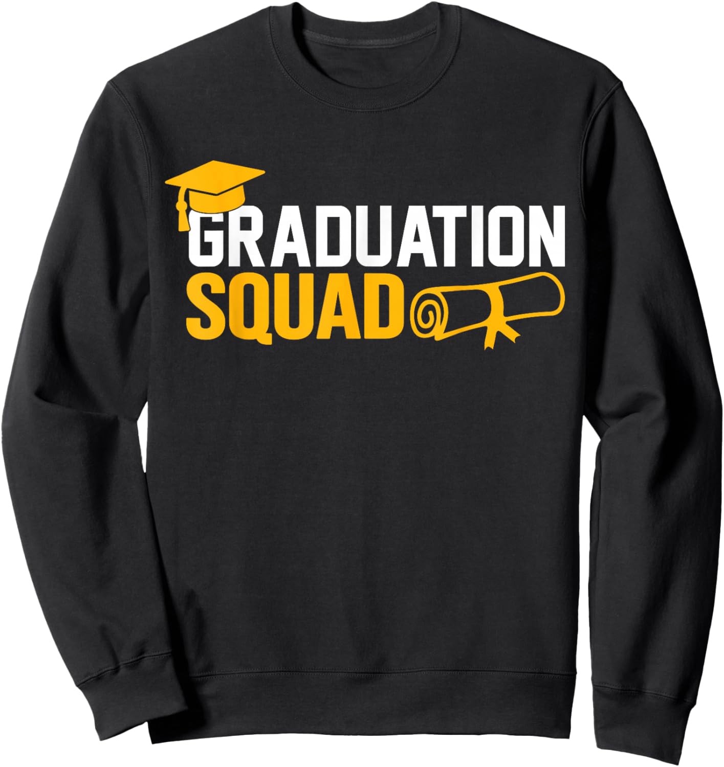 Graduation Squad Class Of 2026 Graduation Sweatshirt - Sweatshirt | Black