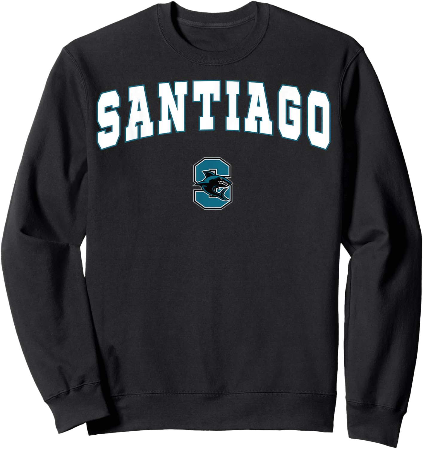 Santiago High School Sharks C2 Sweatshirt - Sweatshirt | Black